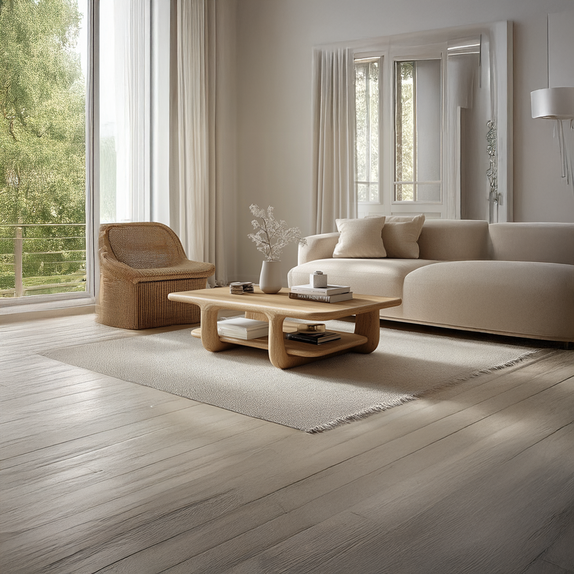 Scandinavian Minimalist Coffee Table Living Room SINLSACF222