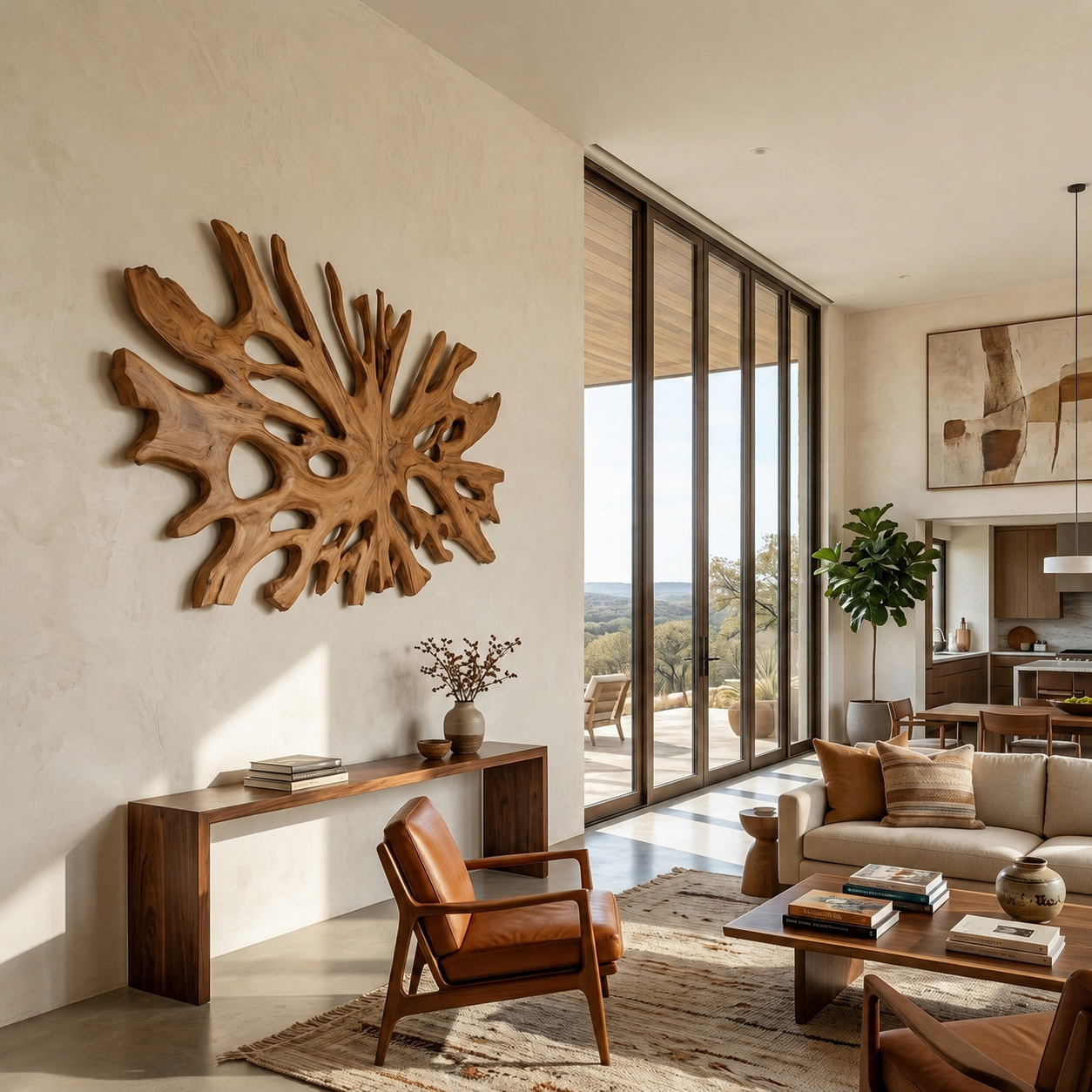 Large Organic Wall Art For Living Room SITHTTWA031
