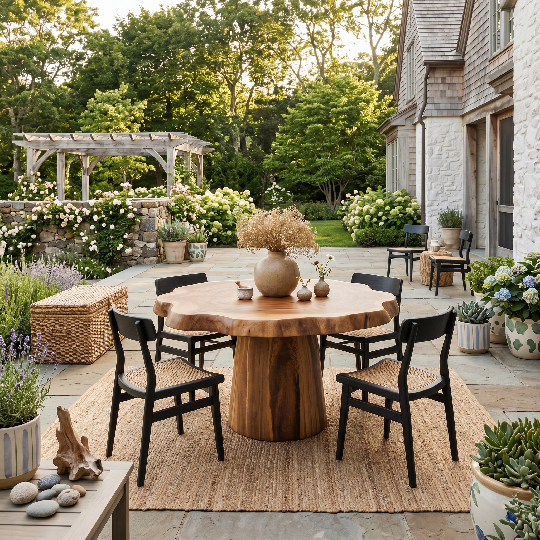 Round Pedestal Dining Table For Modern Kitchen Or Dining Room SITHTTDN002