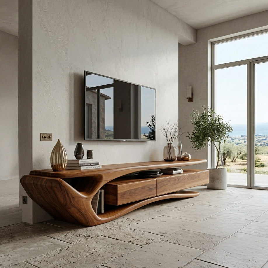 Contemporary TV Stand For Living Room SITHHNTVC014