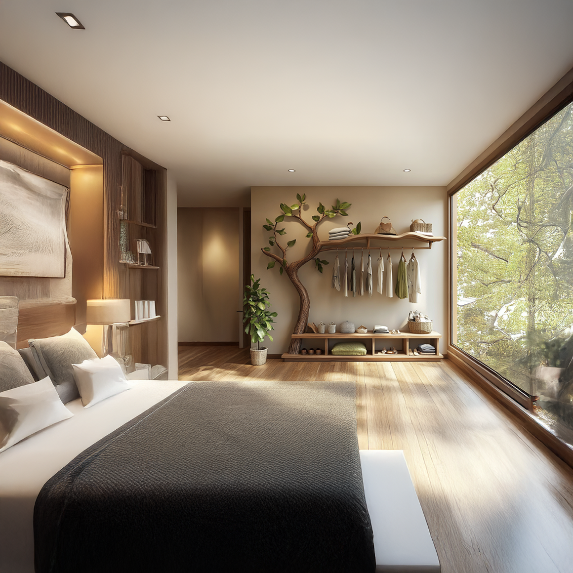 Rustic Mid Century Wardrobe Stand Bedroom Or Dressing Room Entryway SINLSATCR044