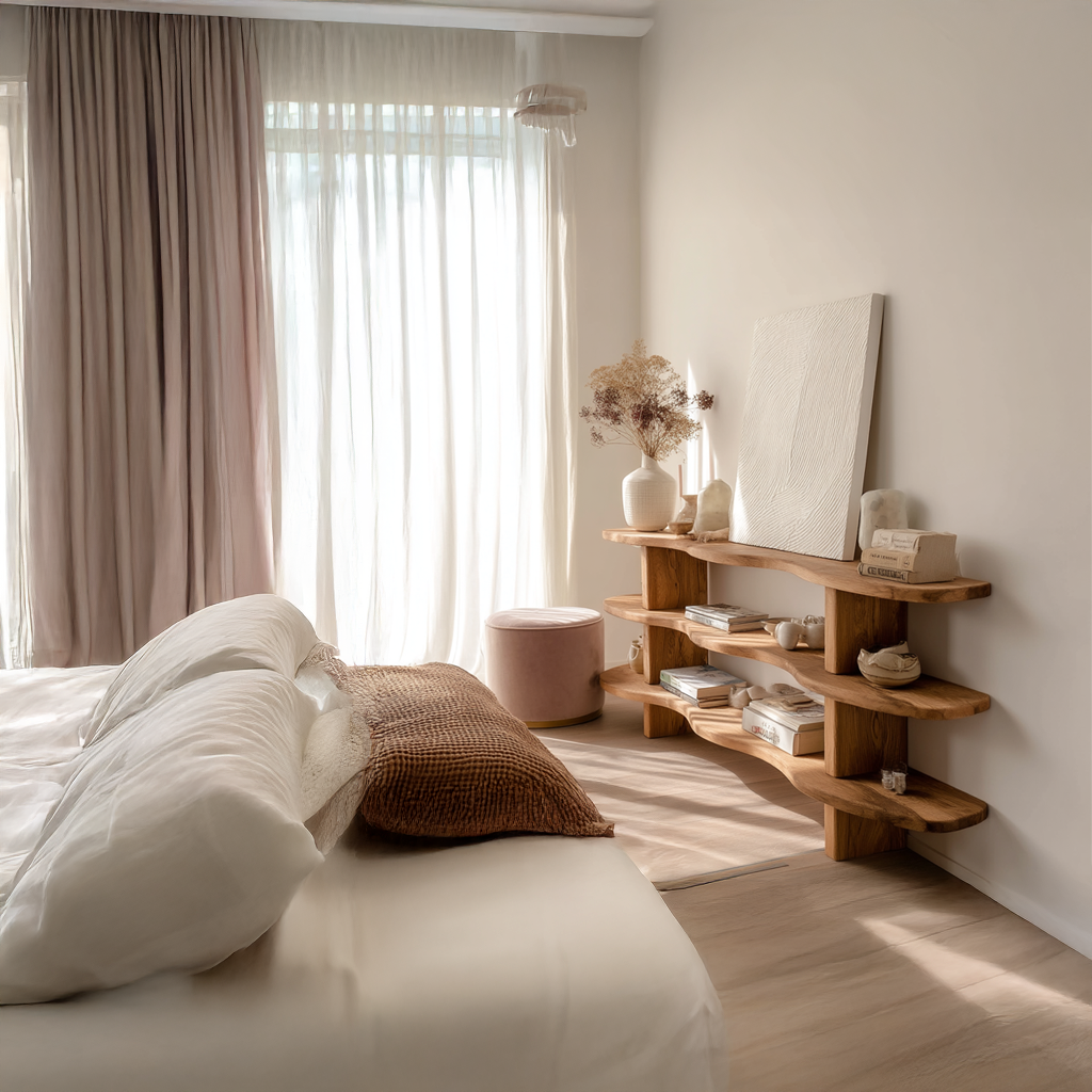 Rustic Organic Console Table Living Room Or Hallway SINLSASC092