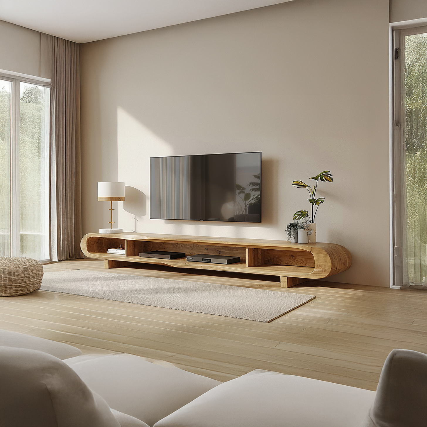 Modern Minimal TV Console For Living Room And Studio SINLSACS119