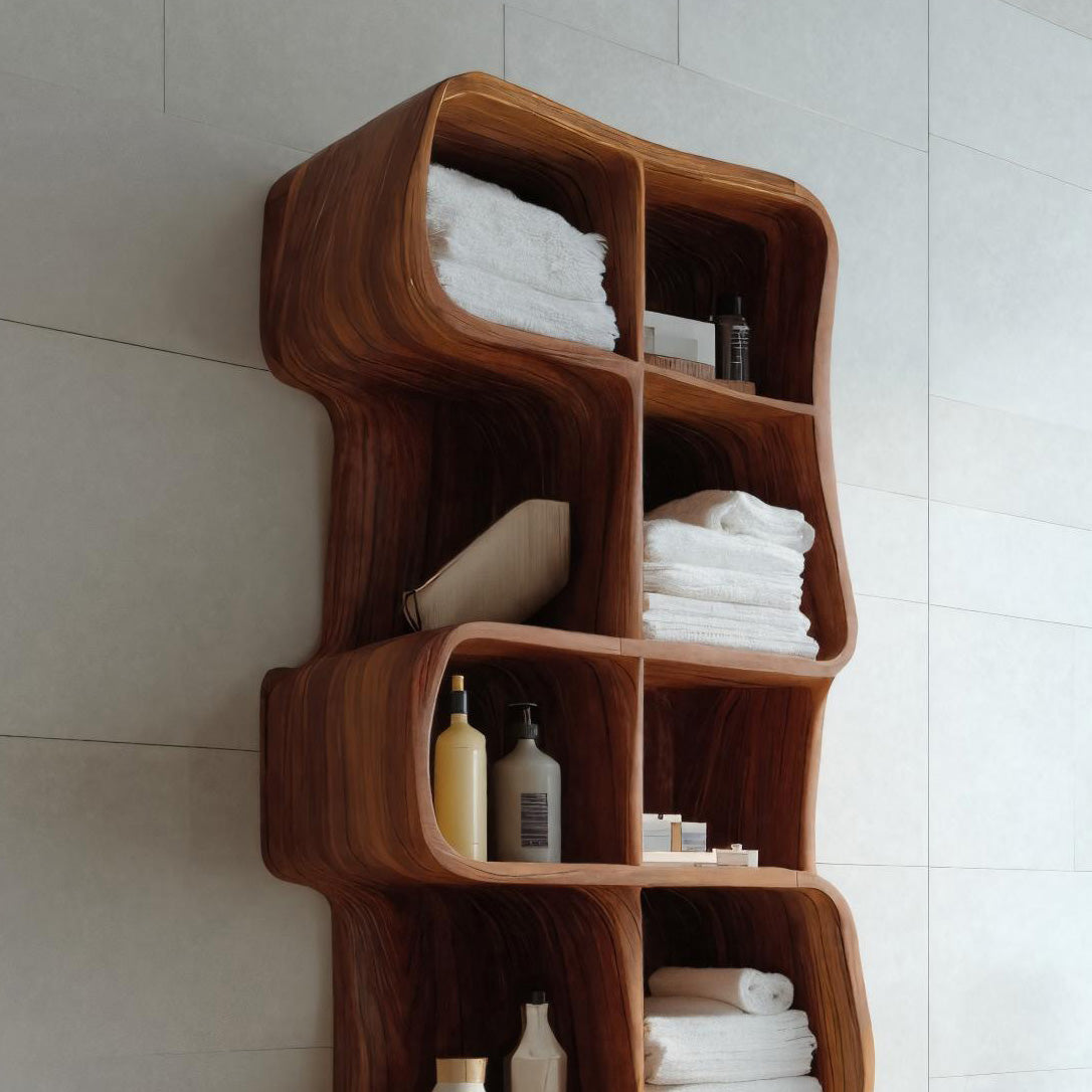 Minimal Wall Bathroom Shelf For Bathroom Interior RTTHHNBAS008