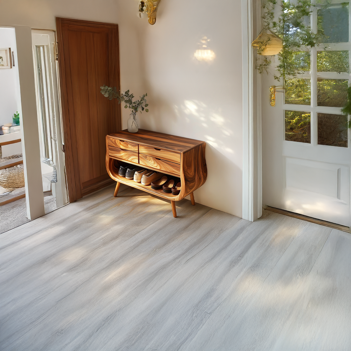 Mid Century Soft Shape Shoe Organizer Entryway And Reading Room SINLSASB067