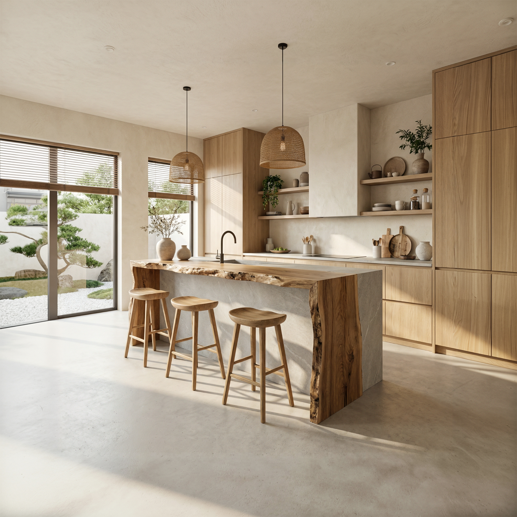Modern Decorative Kitchen Island For Kitchen And Open Layout SINLSAKI129