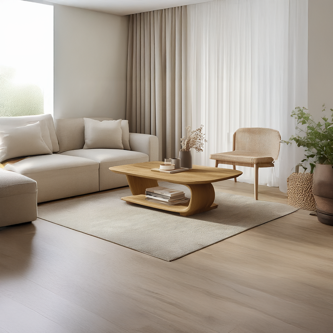Scandinavian Minimalist Coffee Table Living Room Sitting Room SINLSACF232