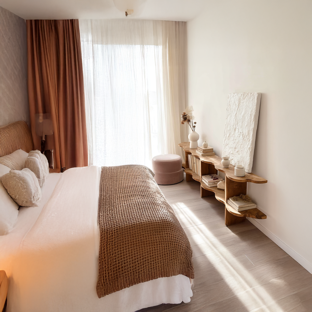 Rustic Low Bookshelf Living Room Or Bedroom SINLSASC091