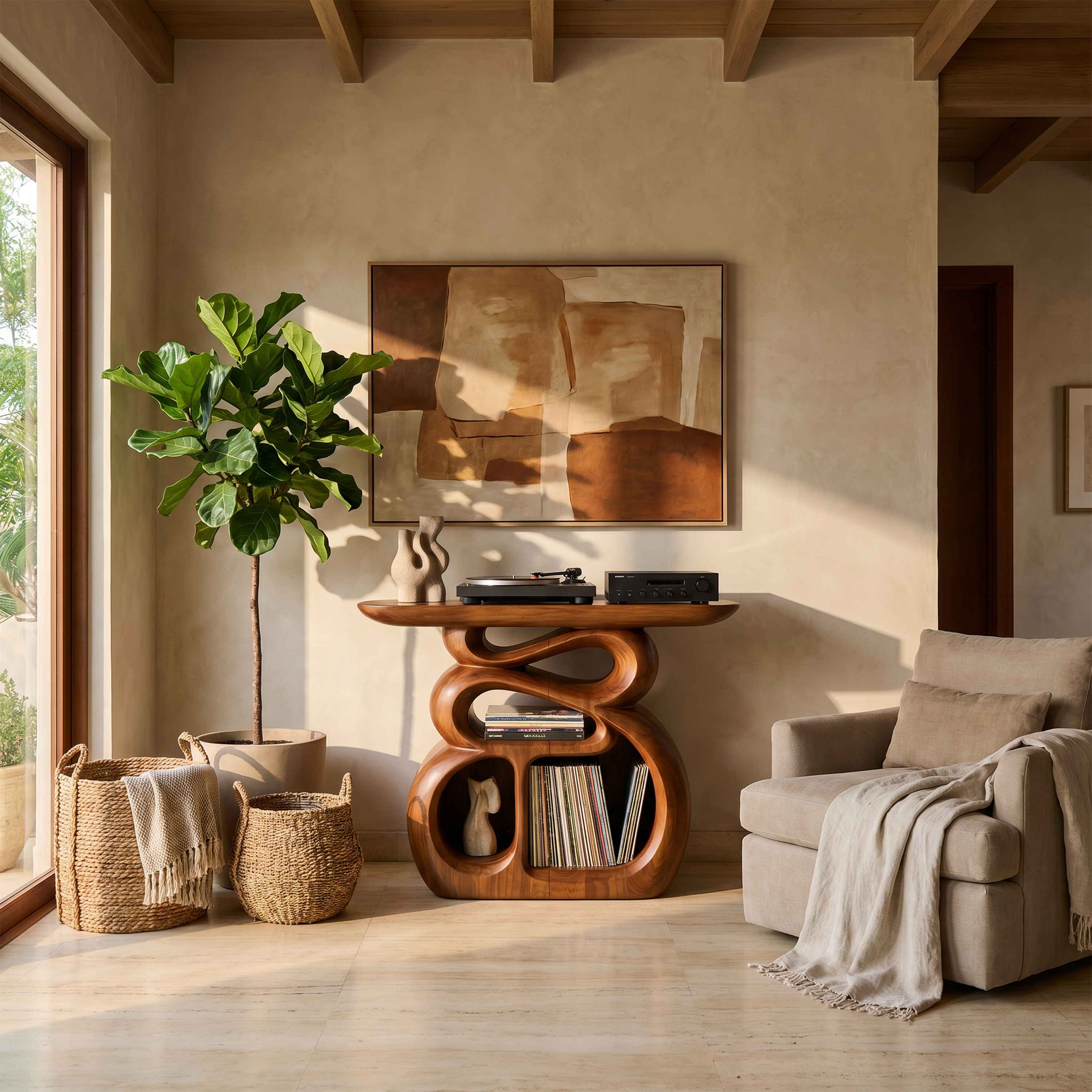 Contemporary Audio Stand For Entertainment Lounge Interior SILDTTNRPT031