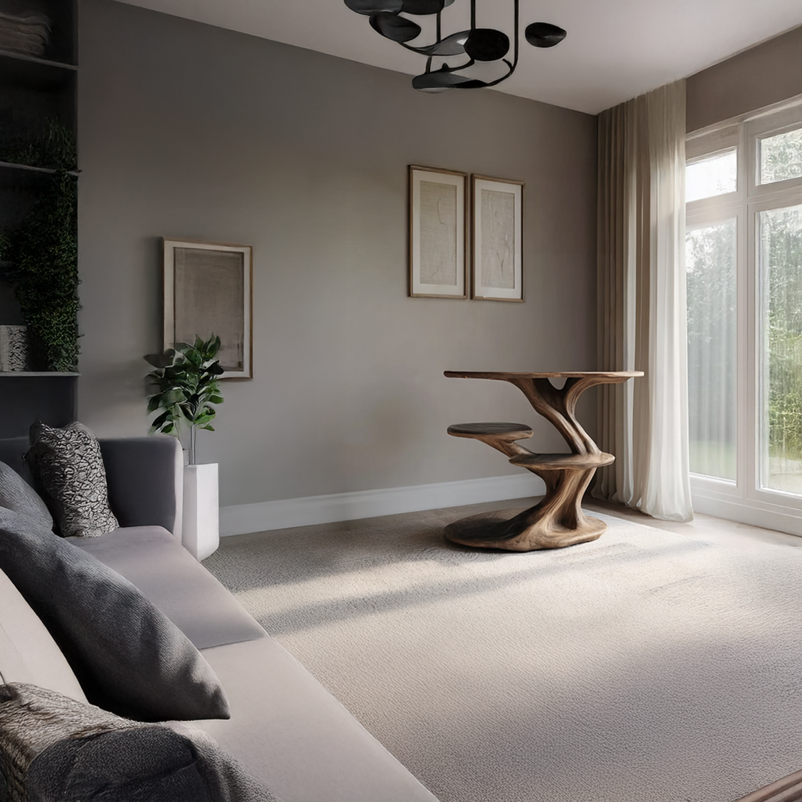 Rustic End Table Living Room And Bedroom SINLSABT092