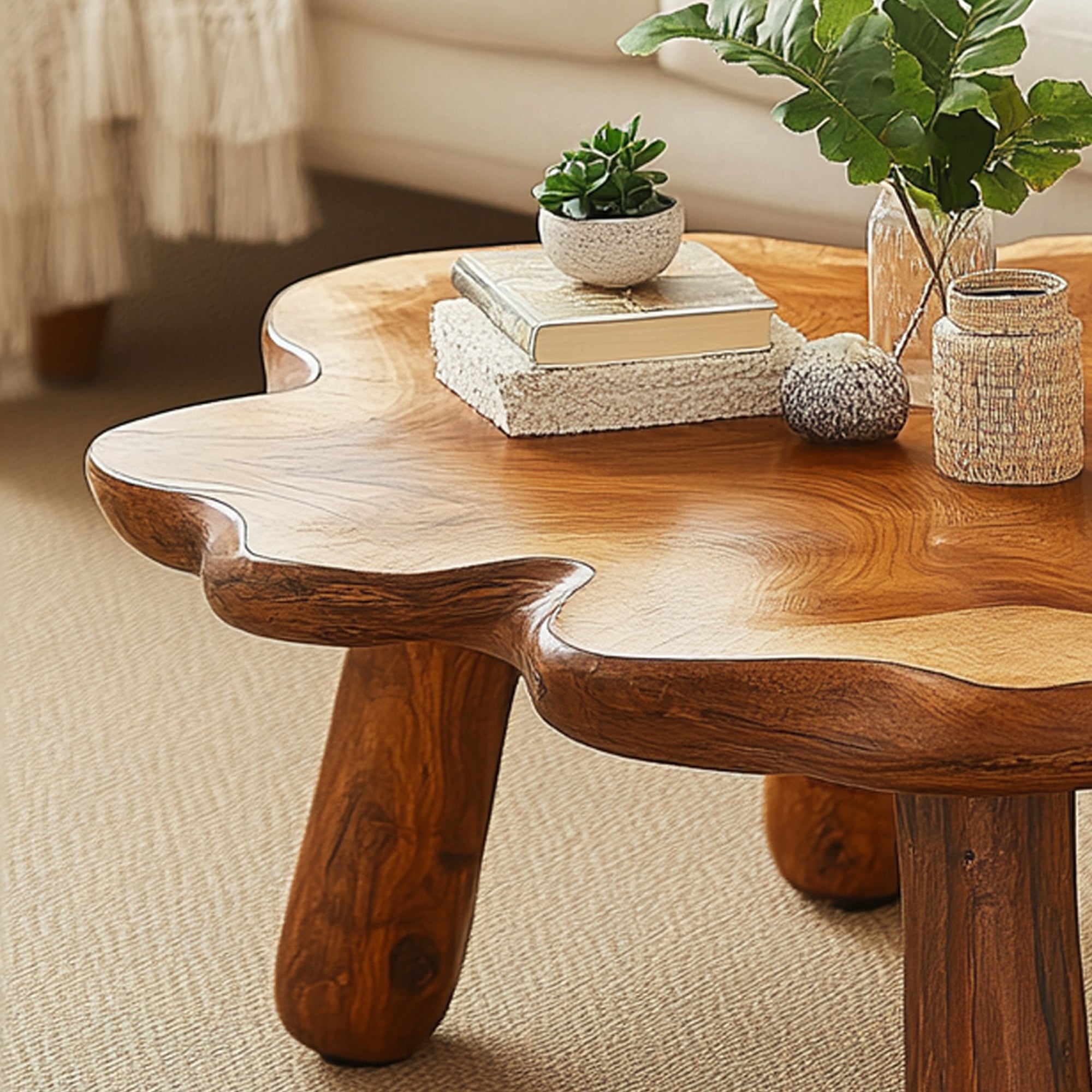 Farmhouse Rustic Coffee Table For Cozy Living Spaces SILDTCF006