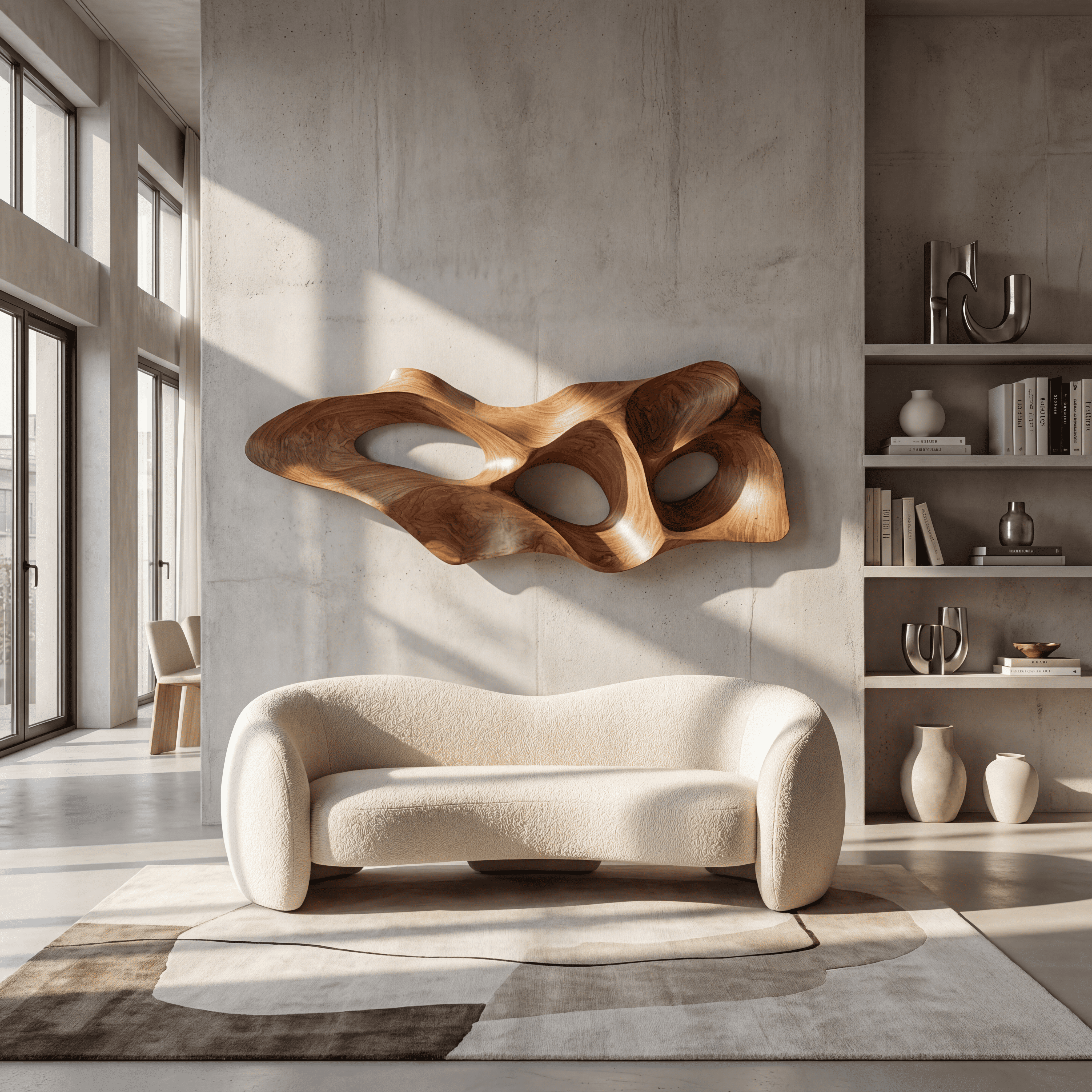 Modern Abstract Wall Art Panel For Living Room SILDTTNWA096