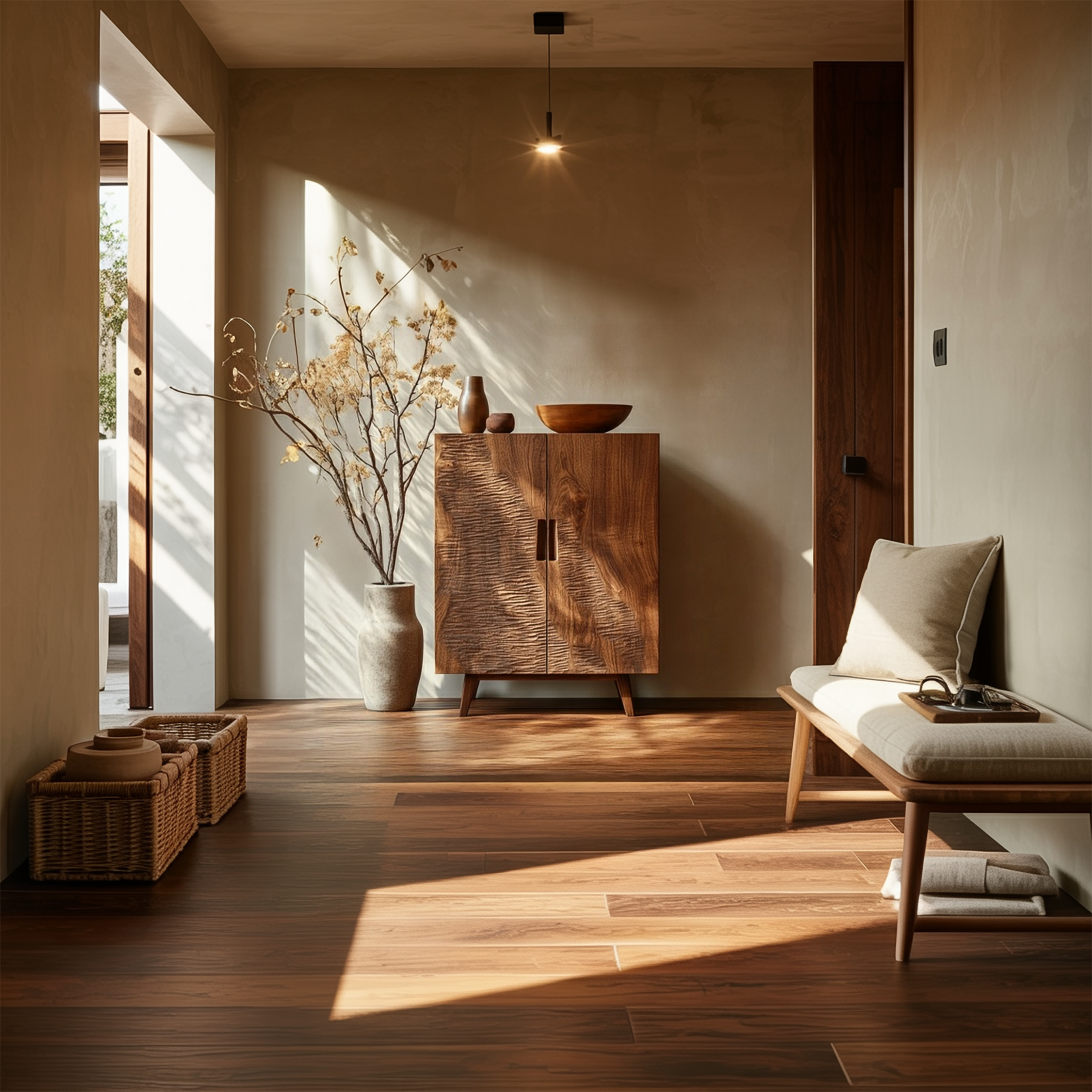 Rustic Organic Accent Cabinet Living Room And Soft Room SINLSASC350