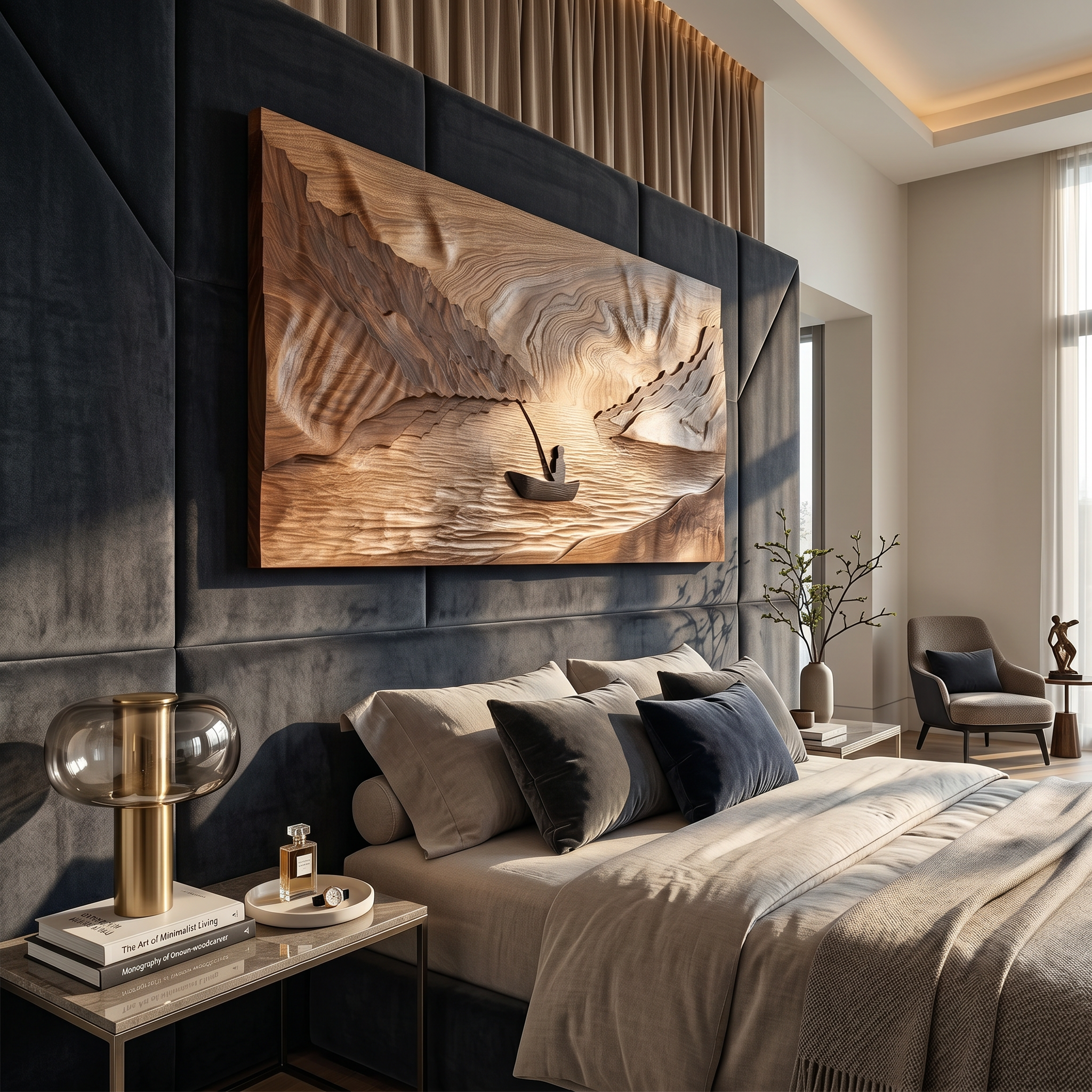 Carved Campfire Wood Wall Art For Cozy Lodge Interior Design SILDTTRWA094