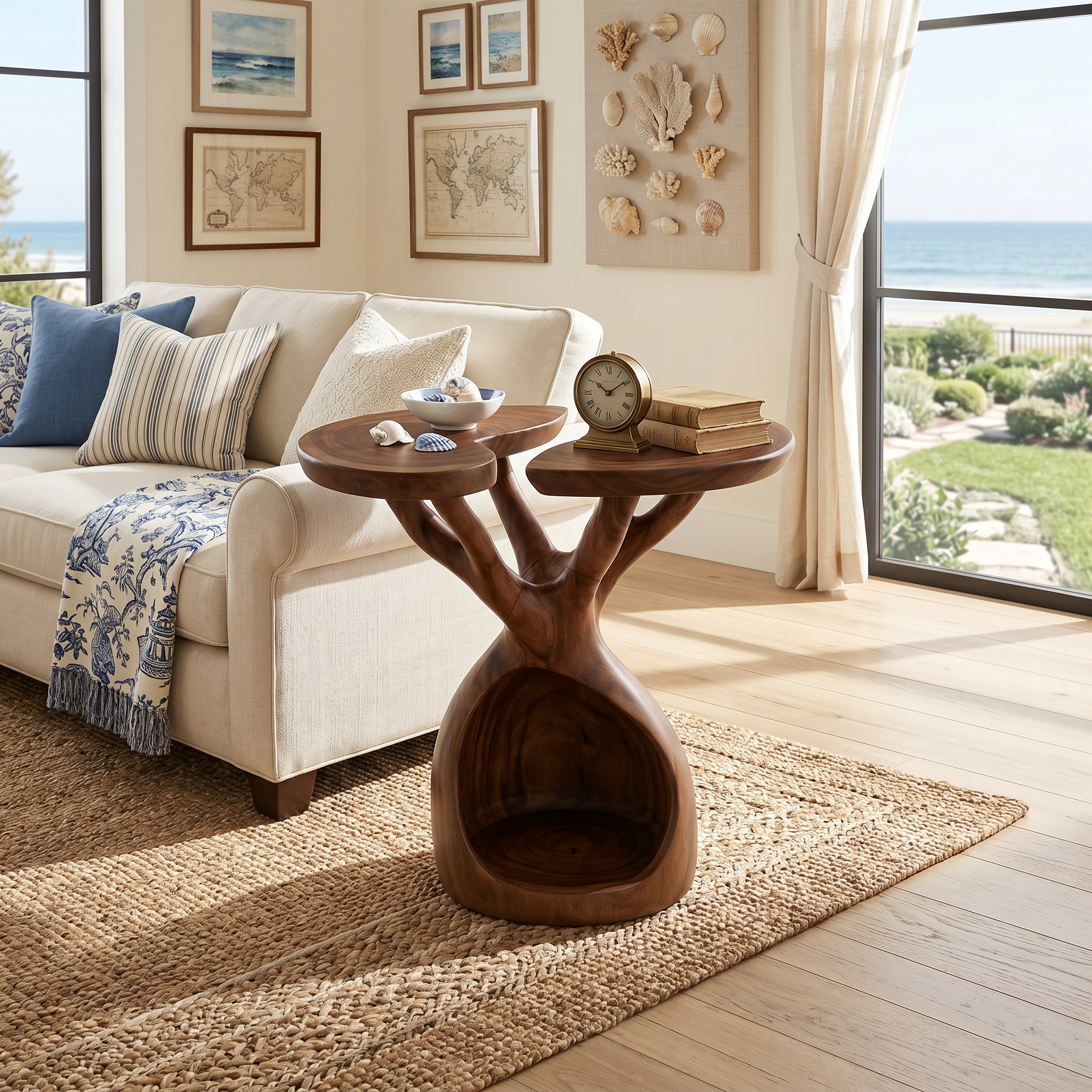 Nature Inspired Branch Side Table Sunroom Corner SILDTTRSTA037