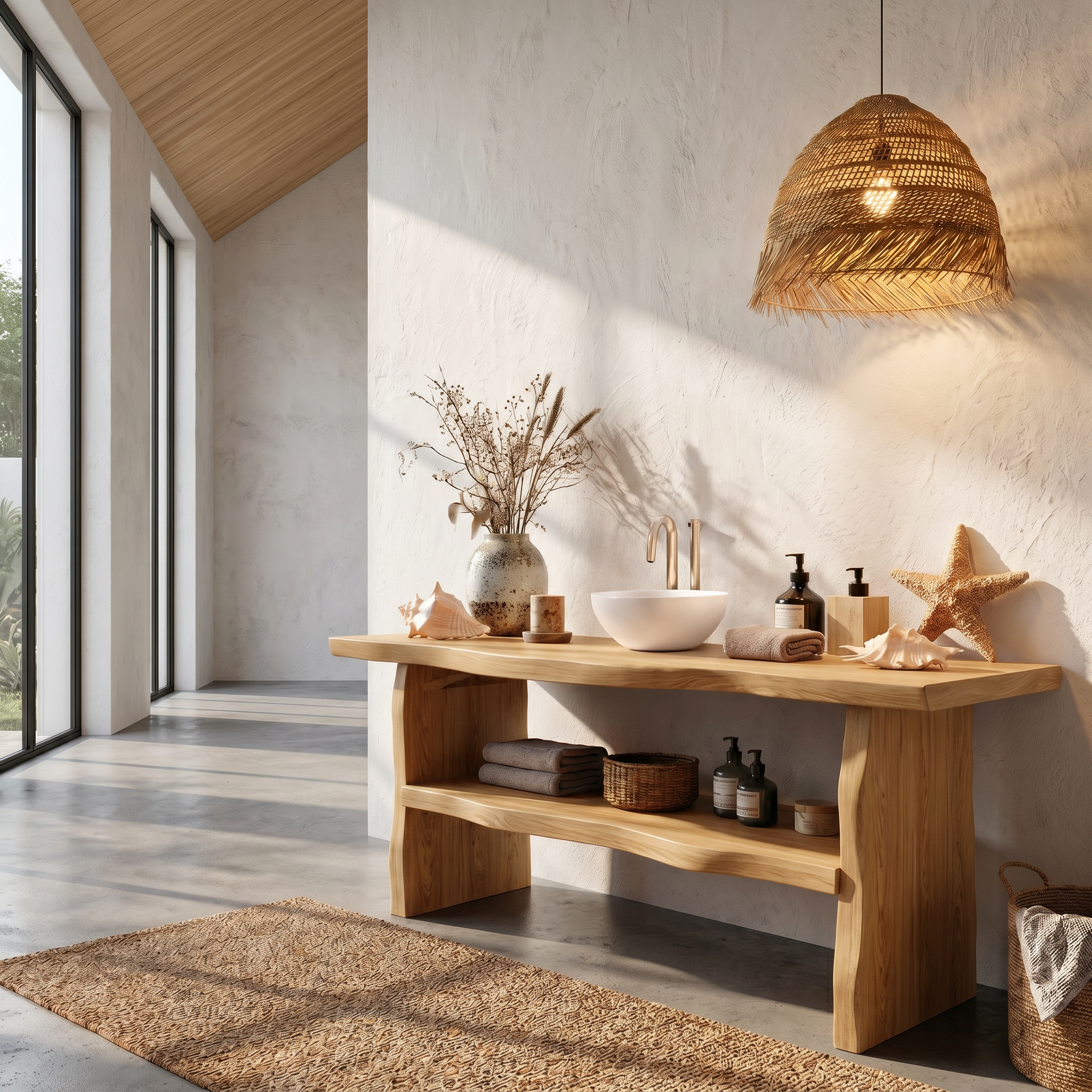 Farmhouse Branch Bathroom Vanity Freestanding Sink Console SINLHABRV332