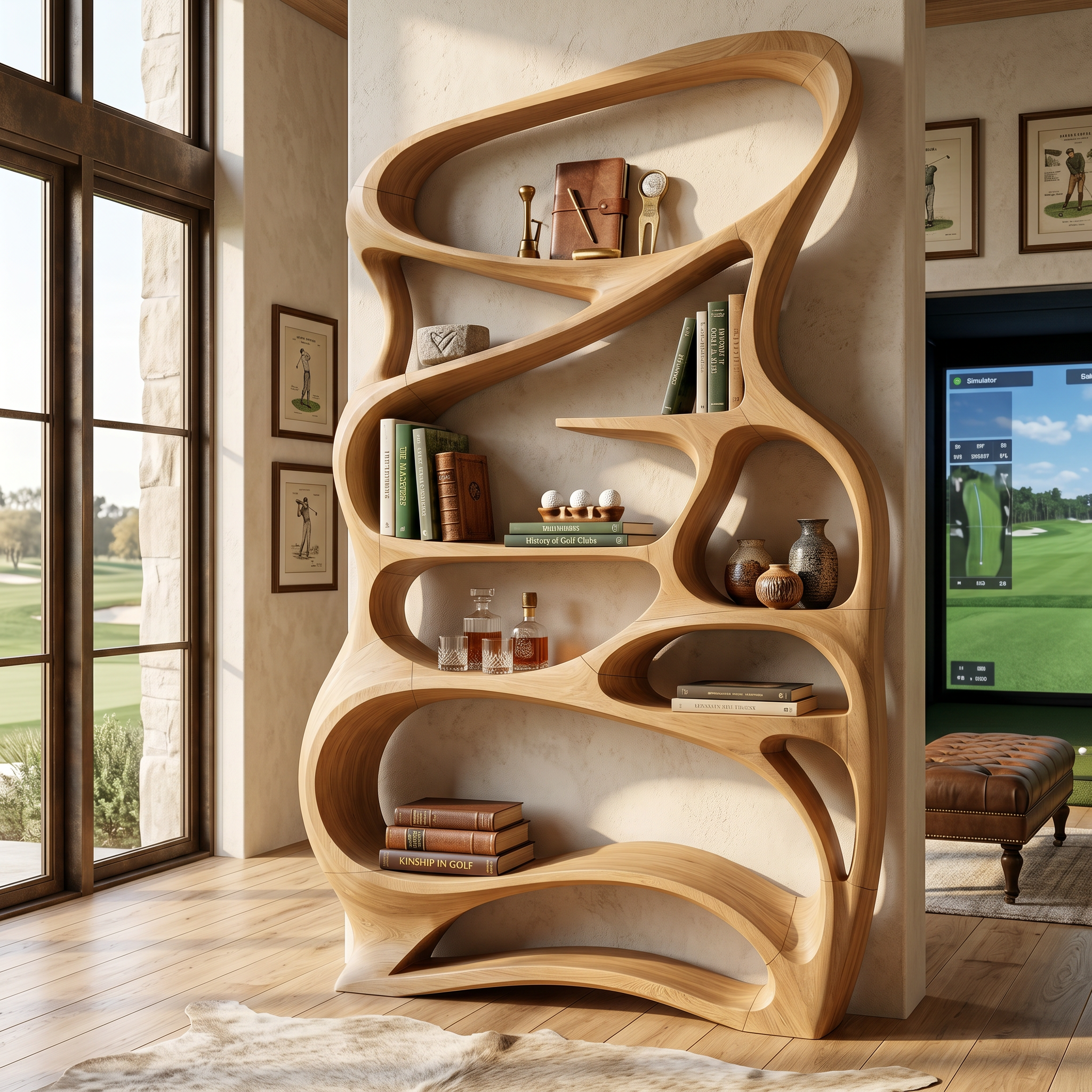 Contemporary Reading Shelf For Peaceful Reading Corner SILDTTNBS050