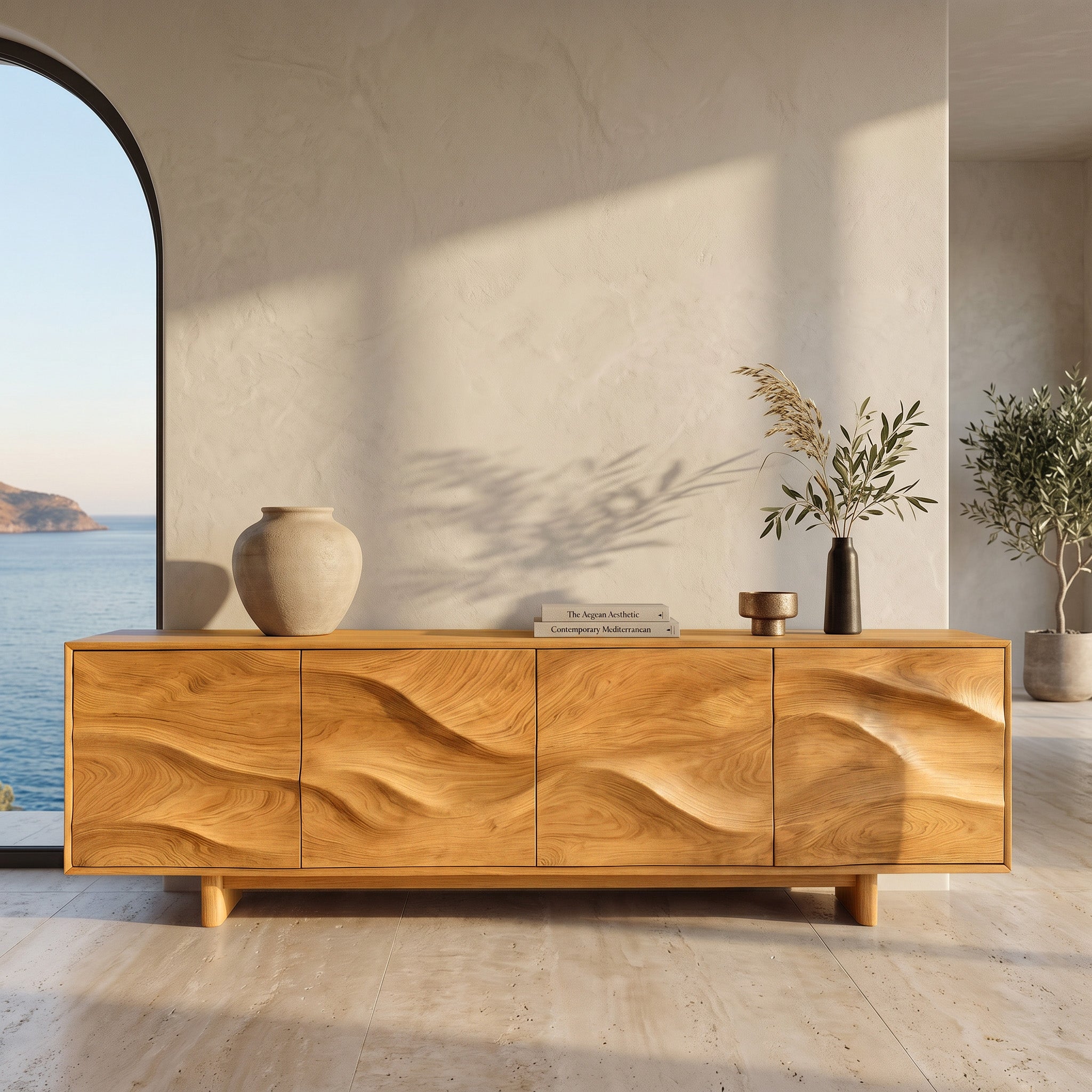Minimalist Modern Sideboard Console For Living Room RTTHHNSD020