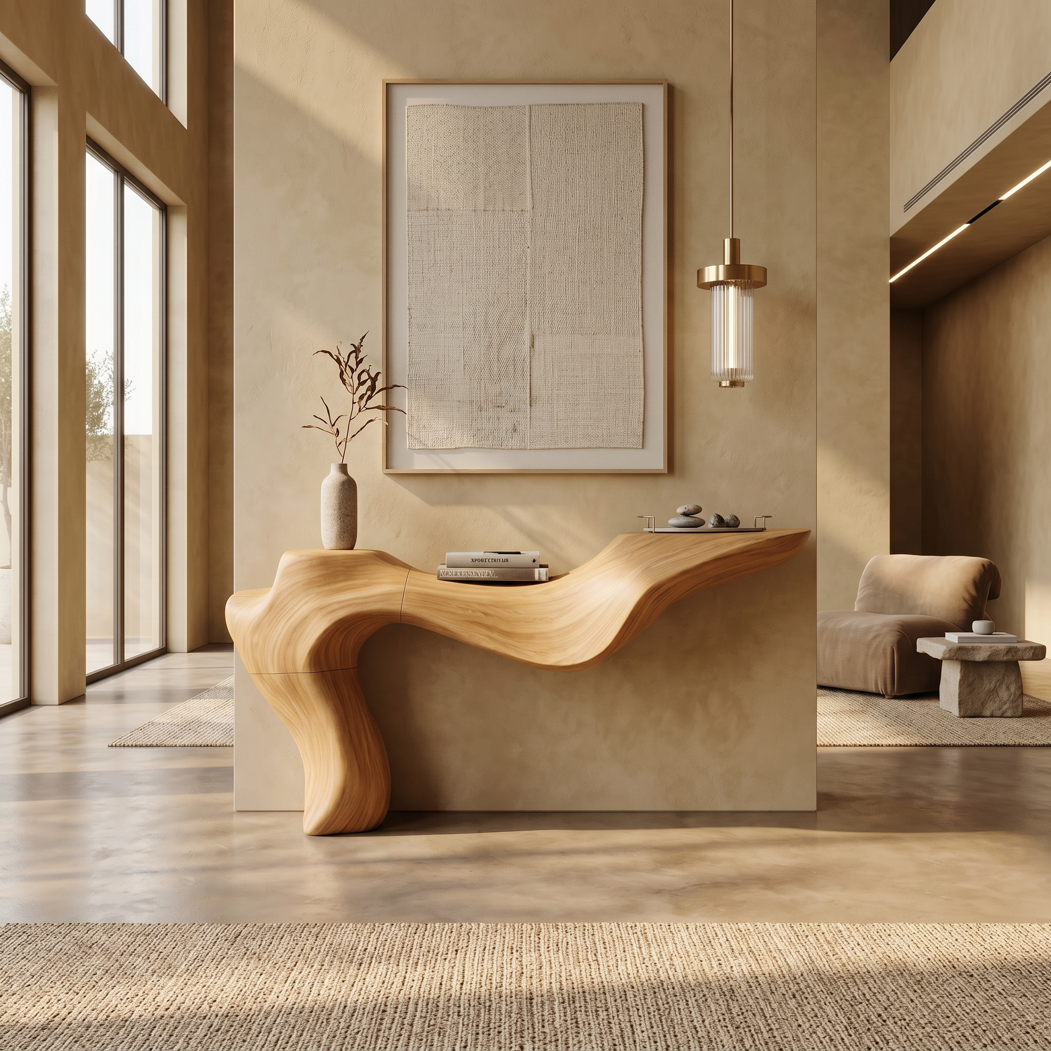 Rustic Live Edge Console Table For Entryway Design Ideas SILDTTNCS001