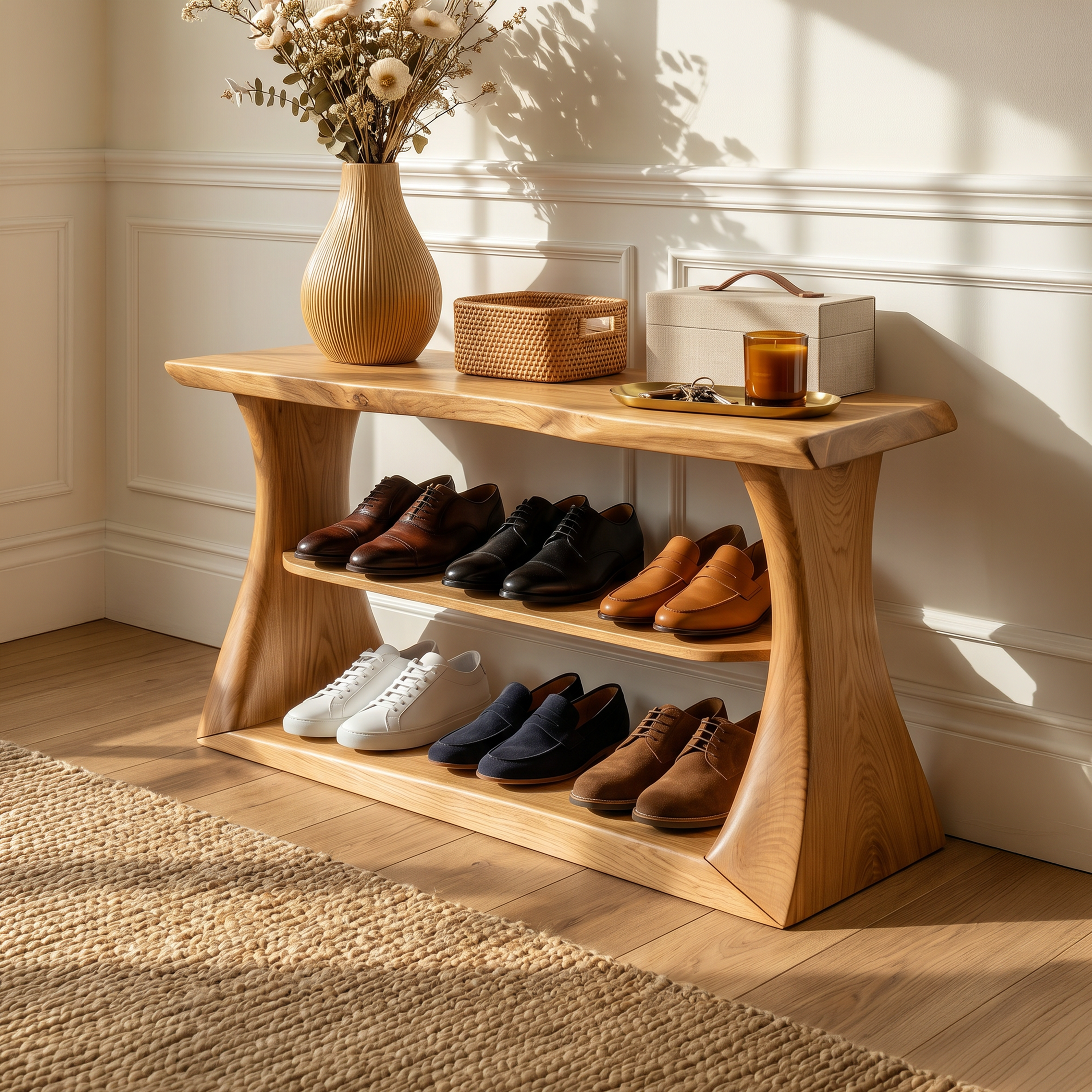 Modern Dressing Table Bedroom Walk In Closet Makeup Area SILDTTRSHB001