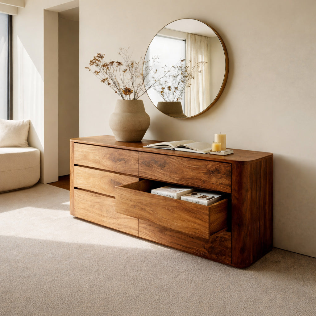 Quiet Luxury Sideboard For Living Room RTTHHNSD016