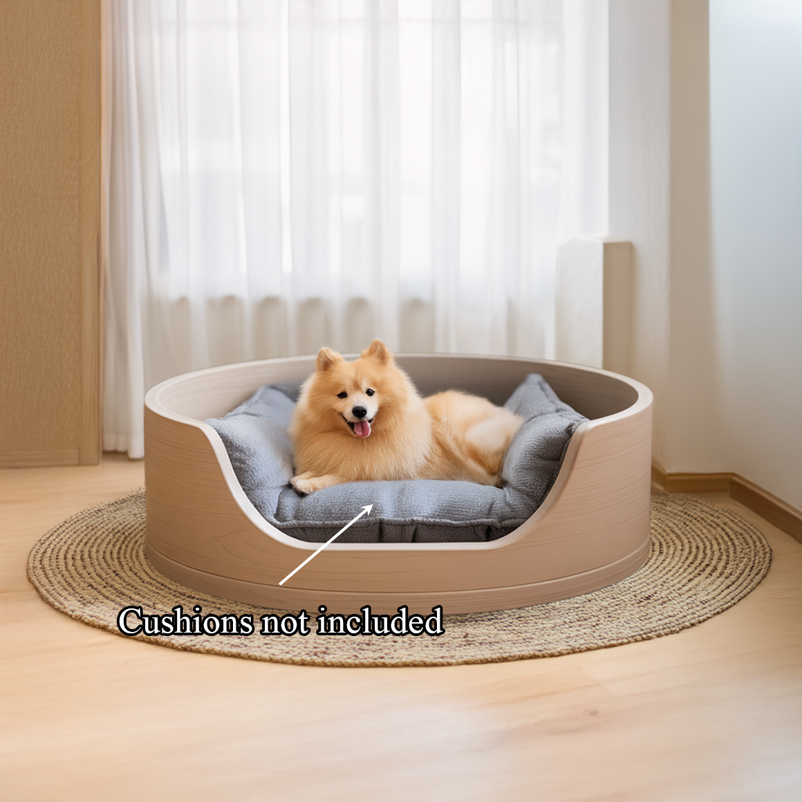 Japandi Minimal Pet Bed For Living Room Or Bedroom SINLSAPB001