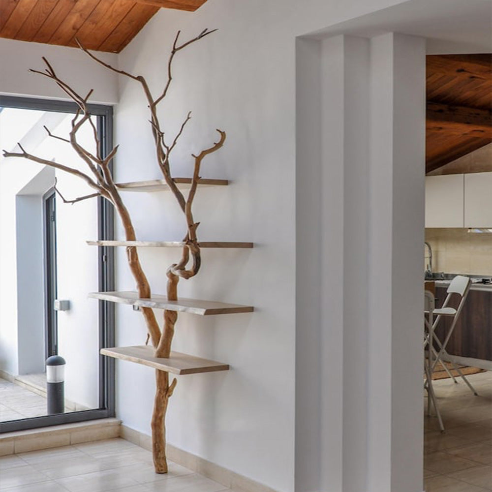 Tree Branch Shelf Floating Shelves Wood SINLTB022