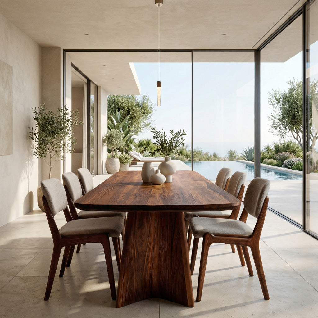Modern Sculptural Dining Table For Dining Room RTTHHNDN033