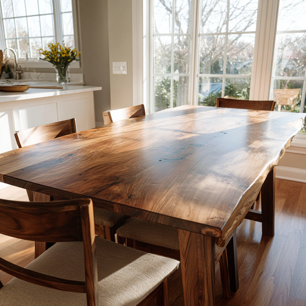 Mid Century Dining Table Dining Room SINLSADT035