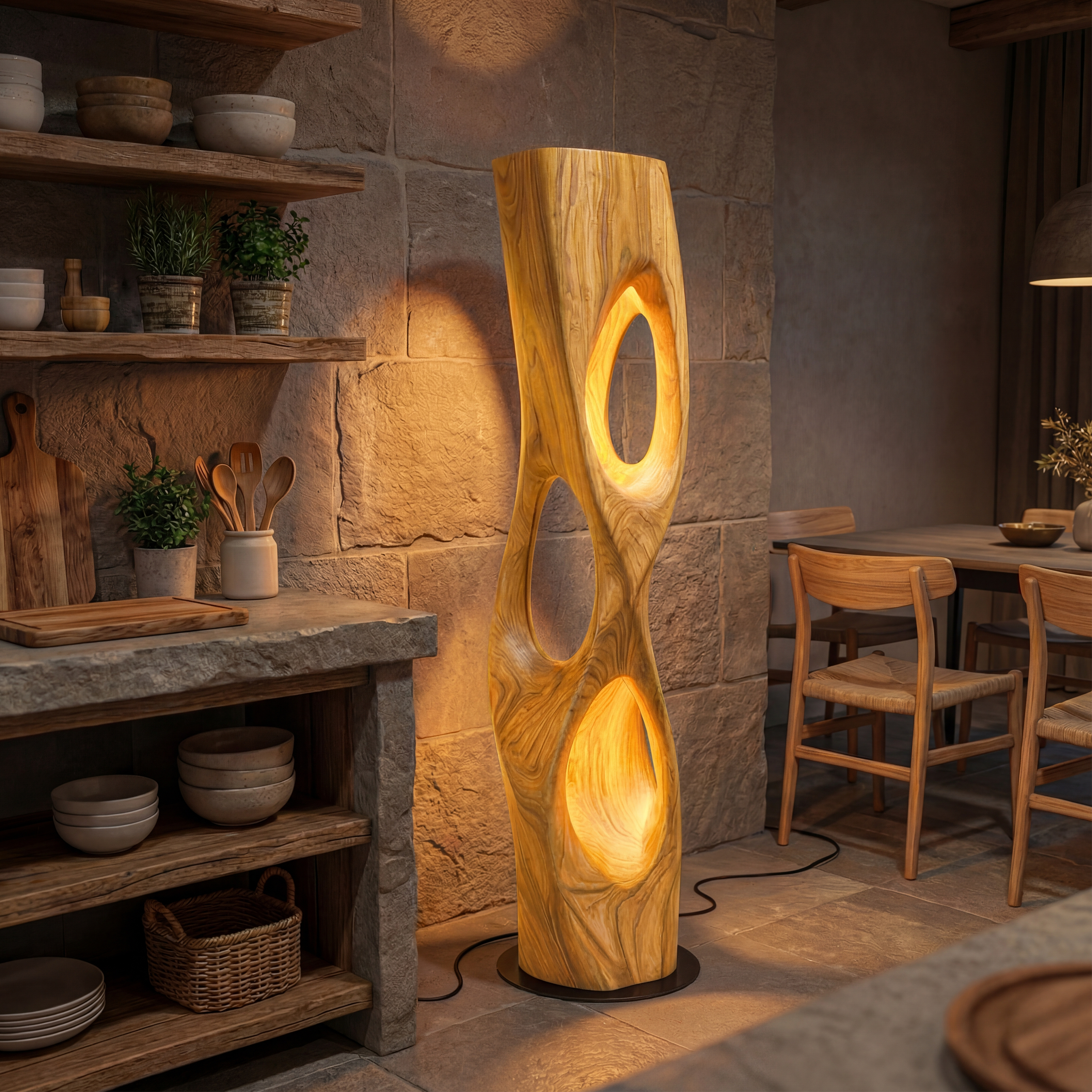 Contemporary Accent Lamp Bedroom Hotel Room Living Room Corner SILDTTRLAM048