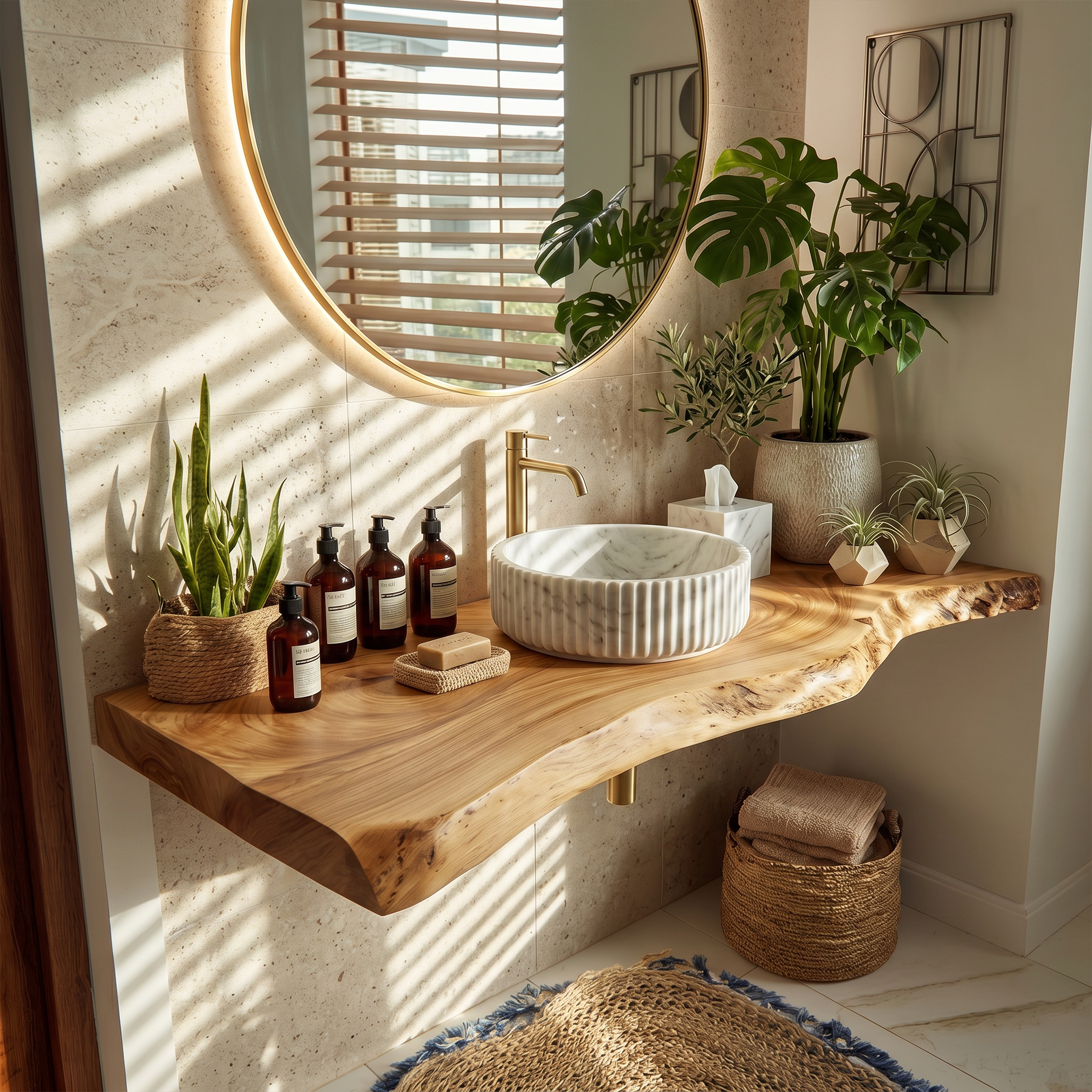 Contemporary Floating Washstand Luxury Residence SILDTTRBRV184