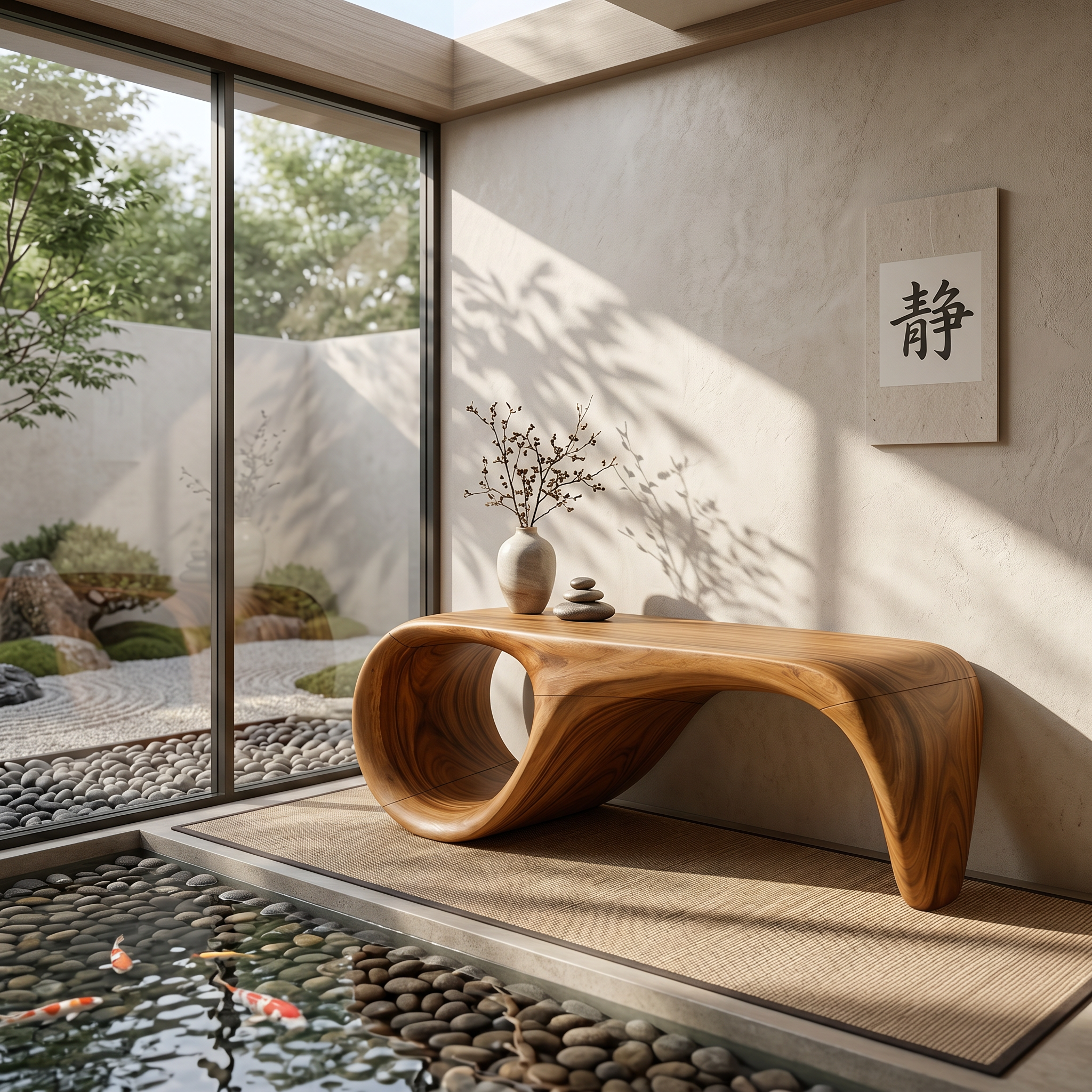 Modern Sculptural Bench Luxury Bedroom SILDTTRBEN062