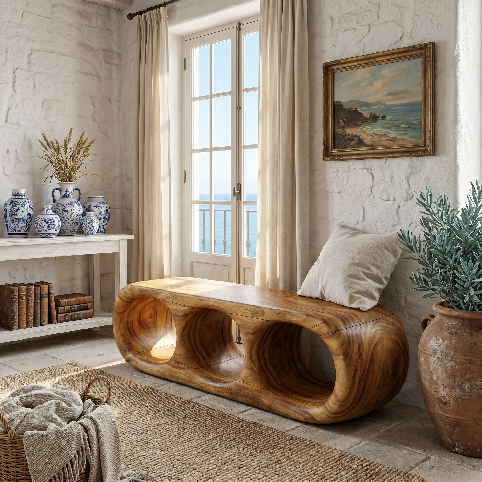 Scandinavian Bench Contemporary Hallway SILDTTRBEN059