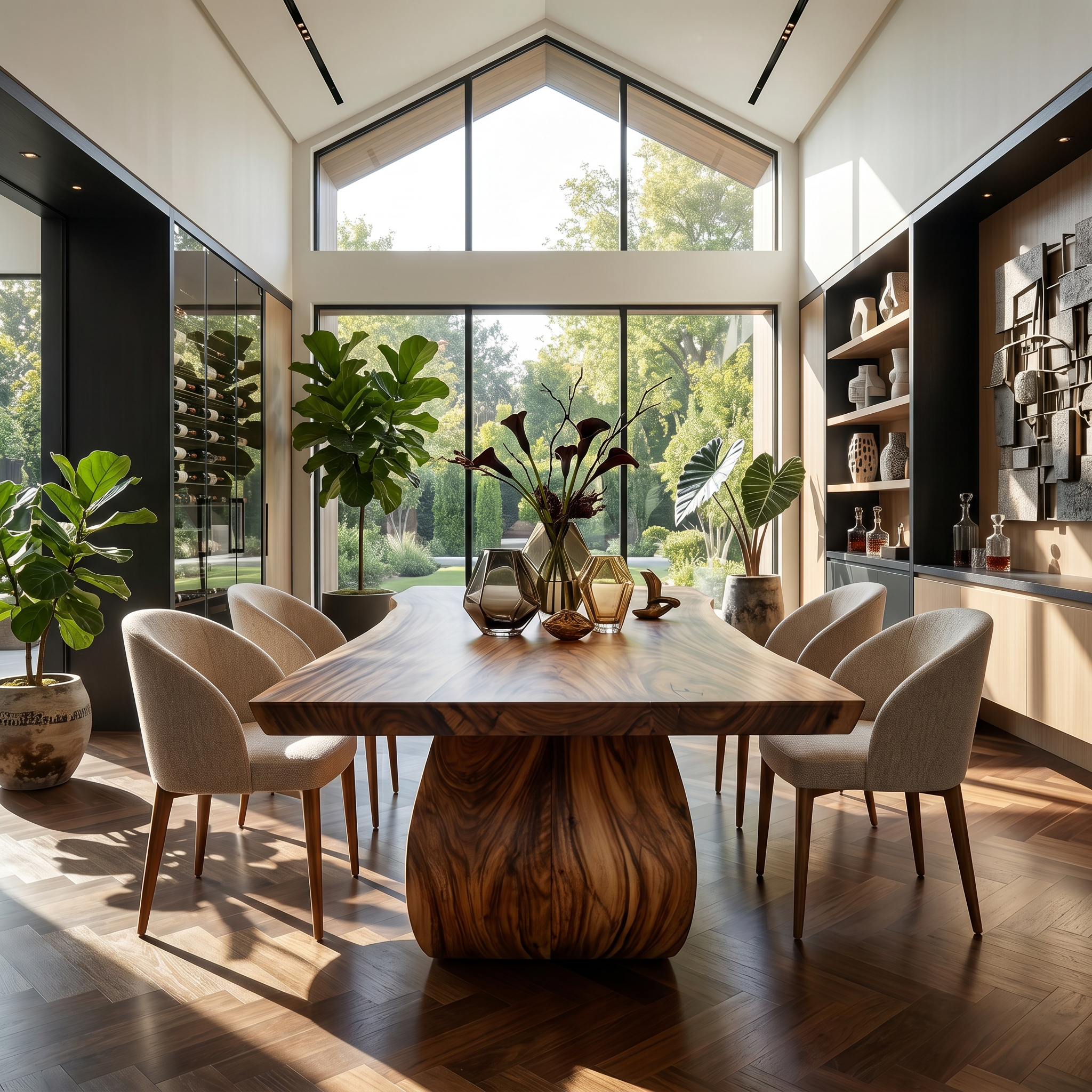 Luxury Dining Table For Contemporary Dining Room SILDTTRDN045