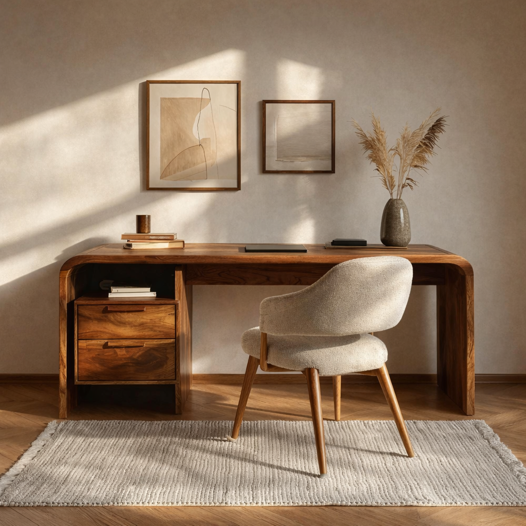 Modern Writing Desk With Drawers For Workspace RTTHHNDE102