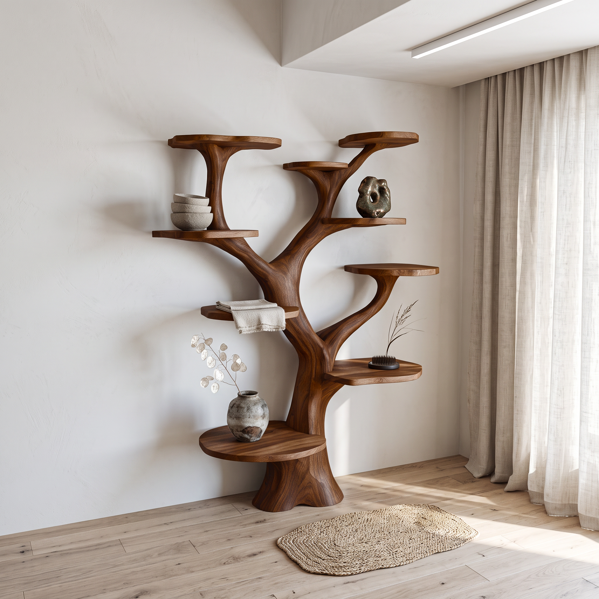 Rustic Handcrafted Cat Tree Furniture Contemporary Interiors SINLSATT071