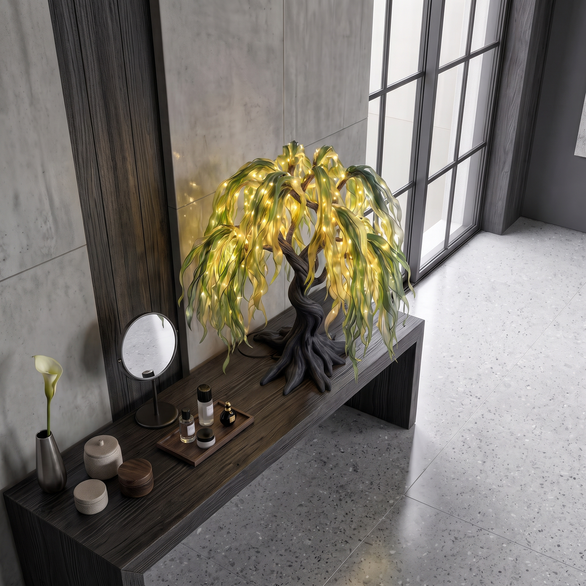 Coastal Decorative Tree Table Lamp For Bedroom SINLSATL018