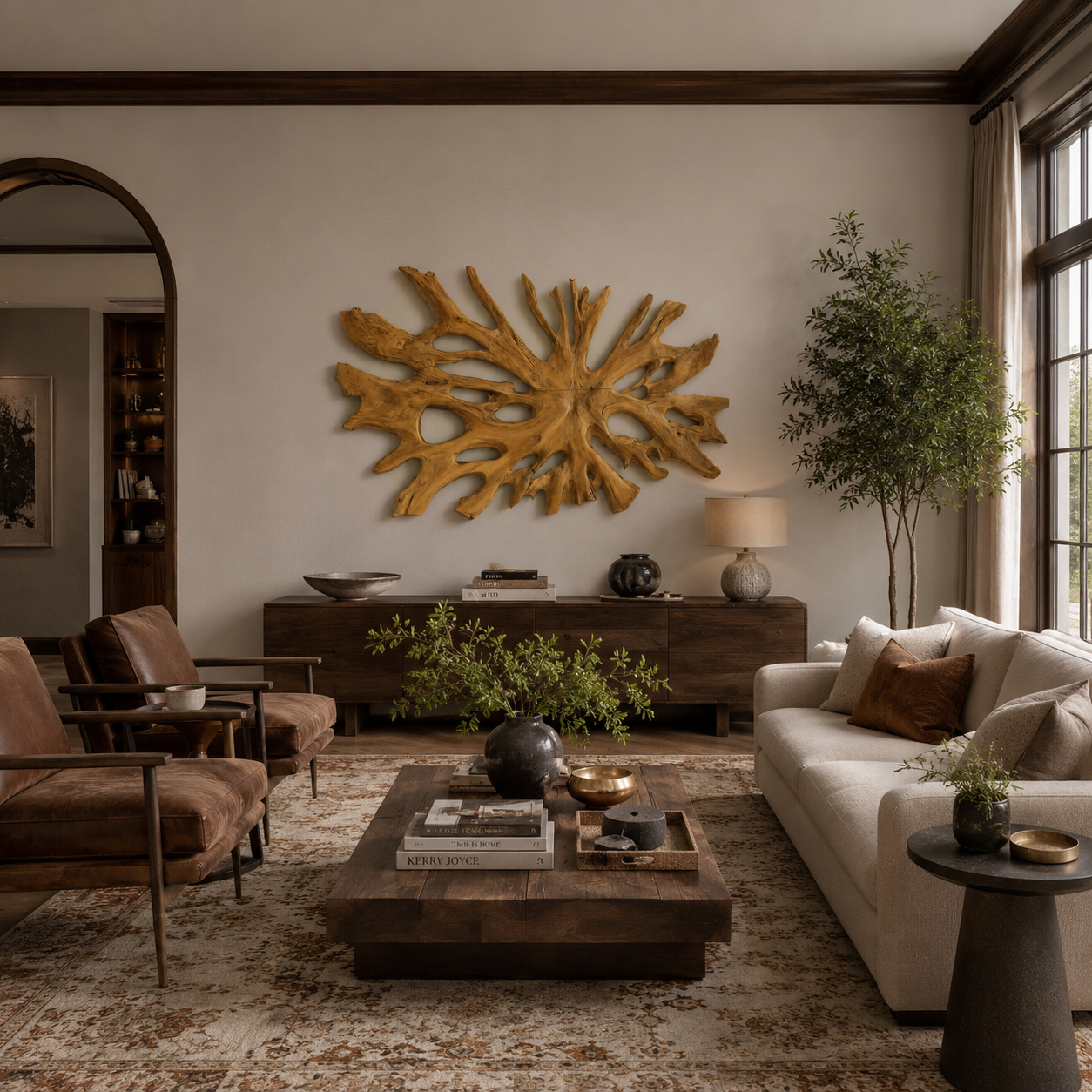Large Organic Wall Art For Living Room SITHTTWA031