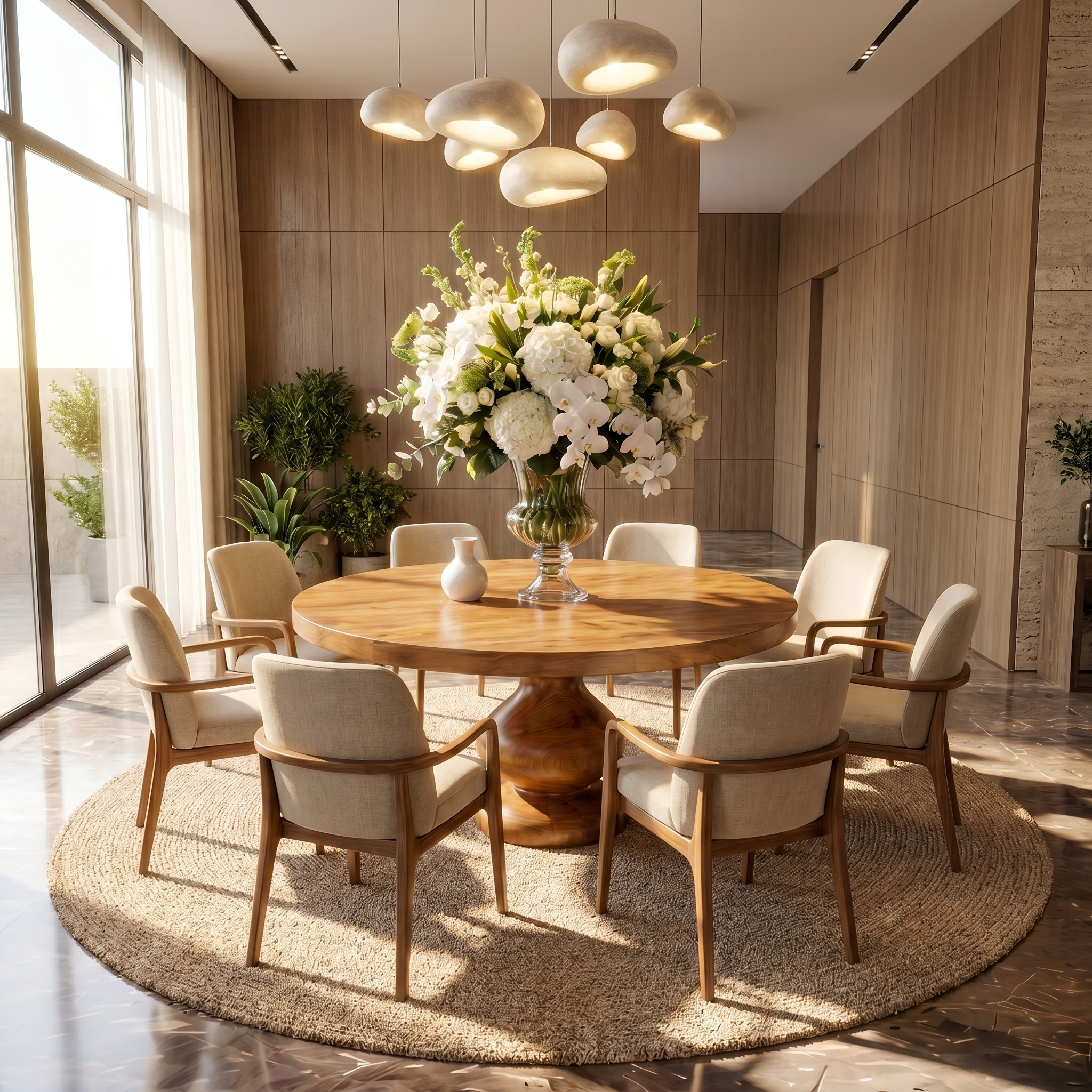 Scandinavian Dining Table For Dining Room SINLSADT171