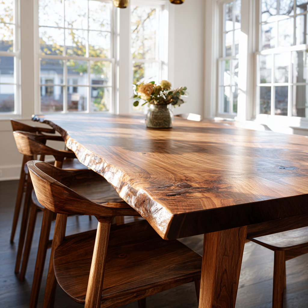 Mid Century Dining Table Dining Room SINLSADT035