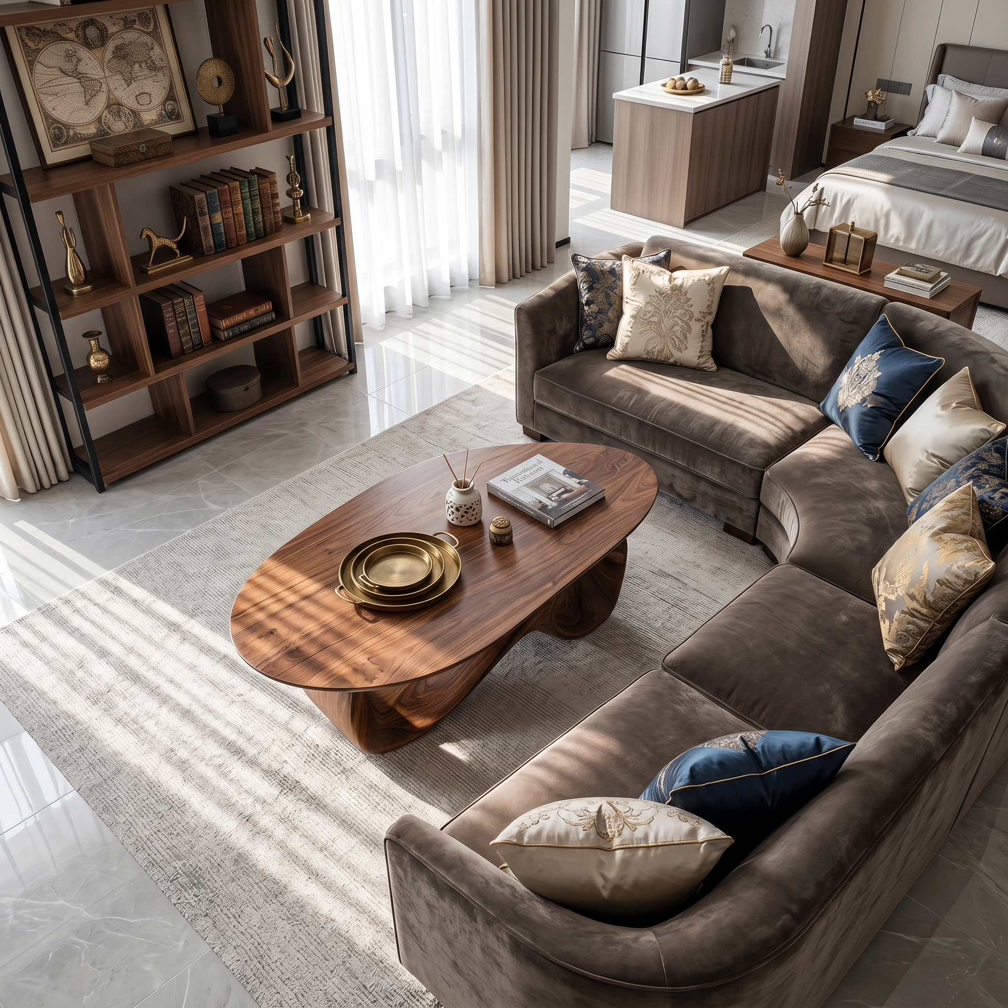 Rustic Coffee Table For Natural Home Styling SILDTTRCF021