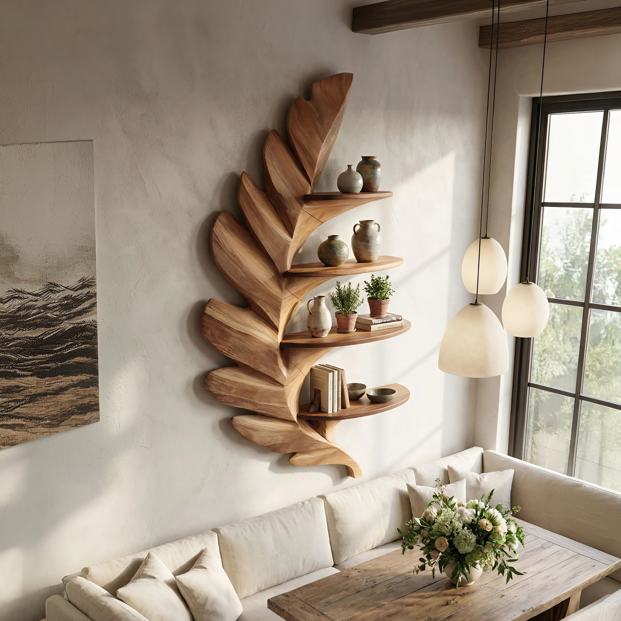 Contemporary Wall Shelf For Home Entrance Decor SILDTTNWMS043