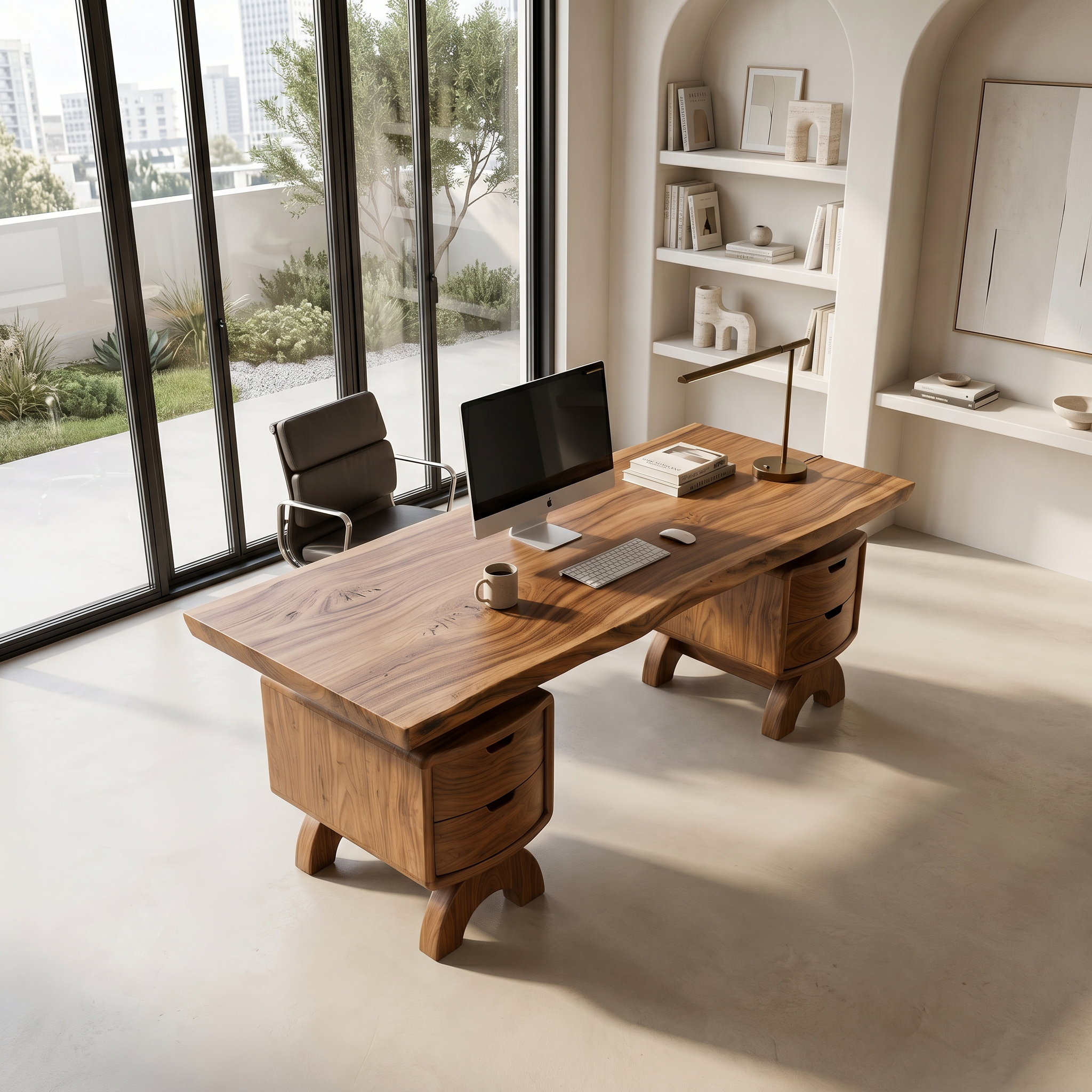 Contemporary Executive Desk Bedroom Office SILDTTRDE034