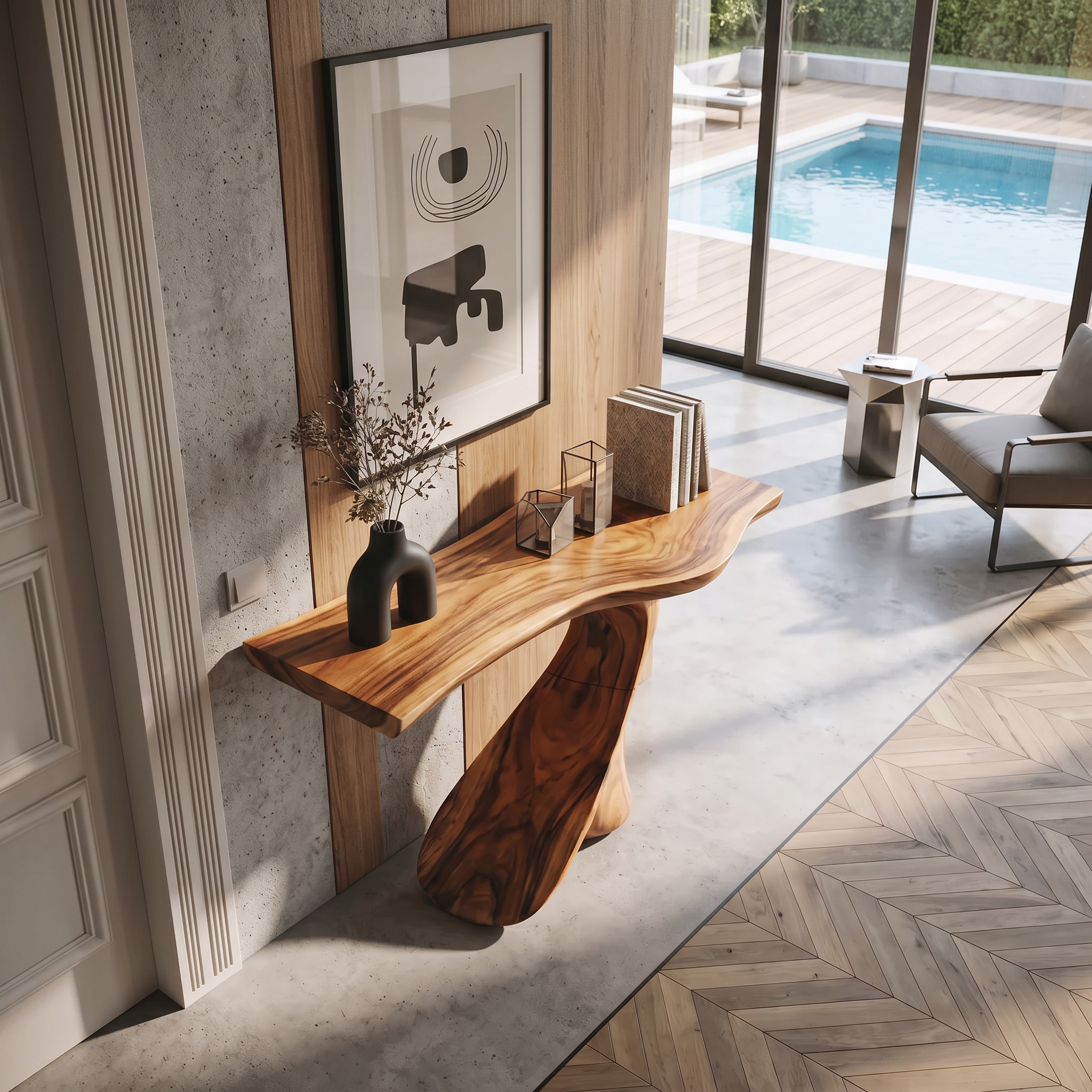 Rustic Chic Console Table Entryway Design SILDTTRCS229