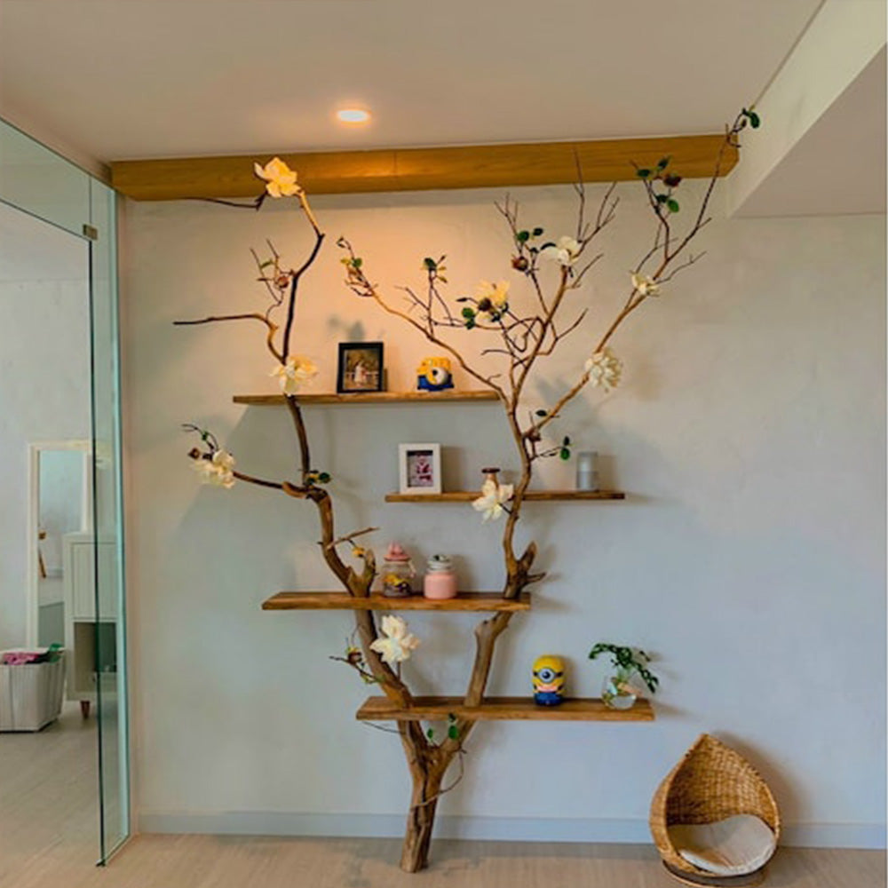Tree Branch Shelf Floating Shelves Wood SINLTB022