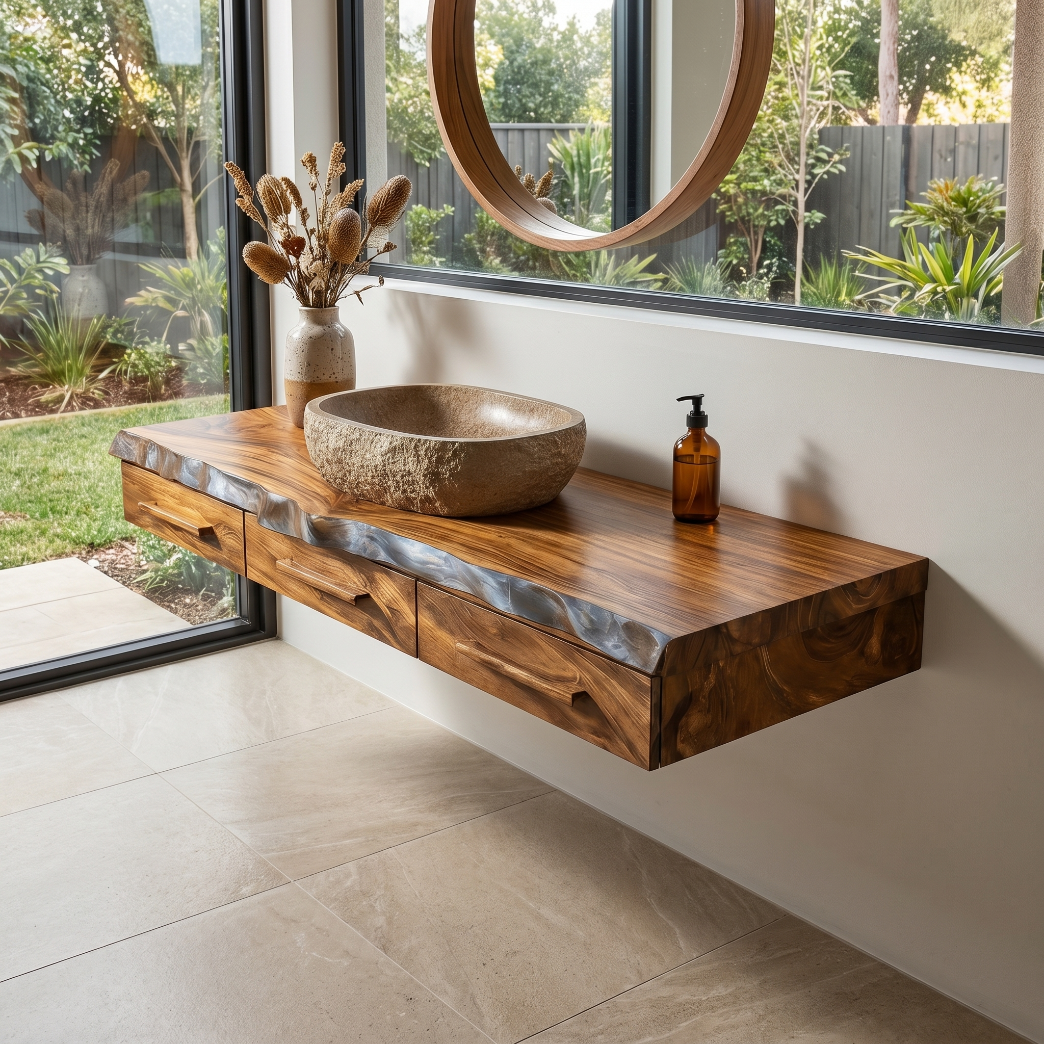 Minimal Floating Bathroom Vanity For Bathroom SINLHABRV305
