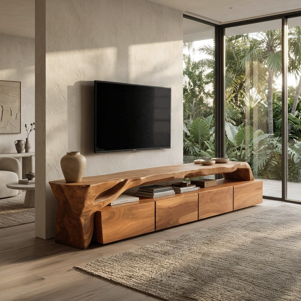 Modern TV Stand With Storage For Living Room SITHHNTVC013