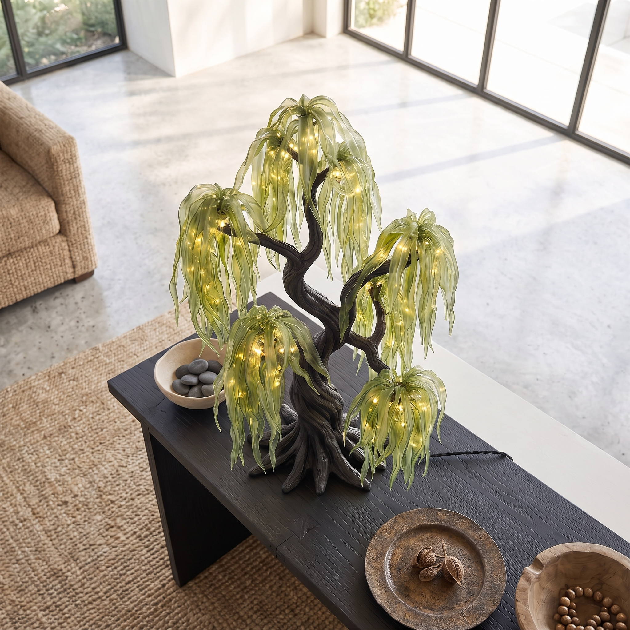 Minimalist Tree Table Lamp For Living Room Decor SINLSATL017