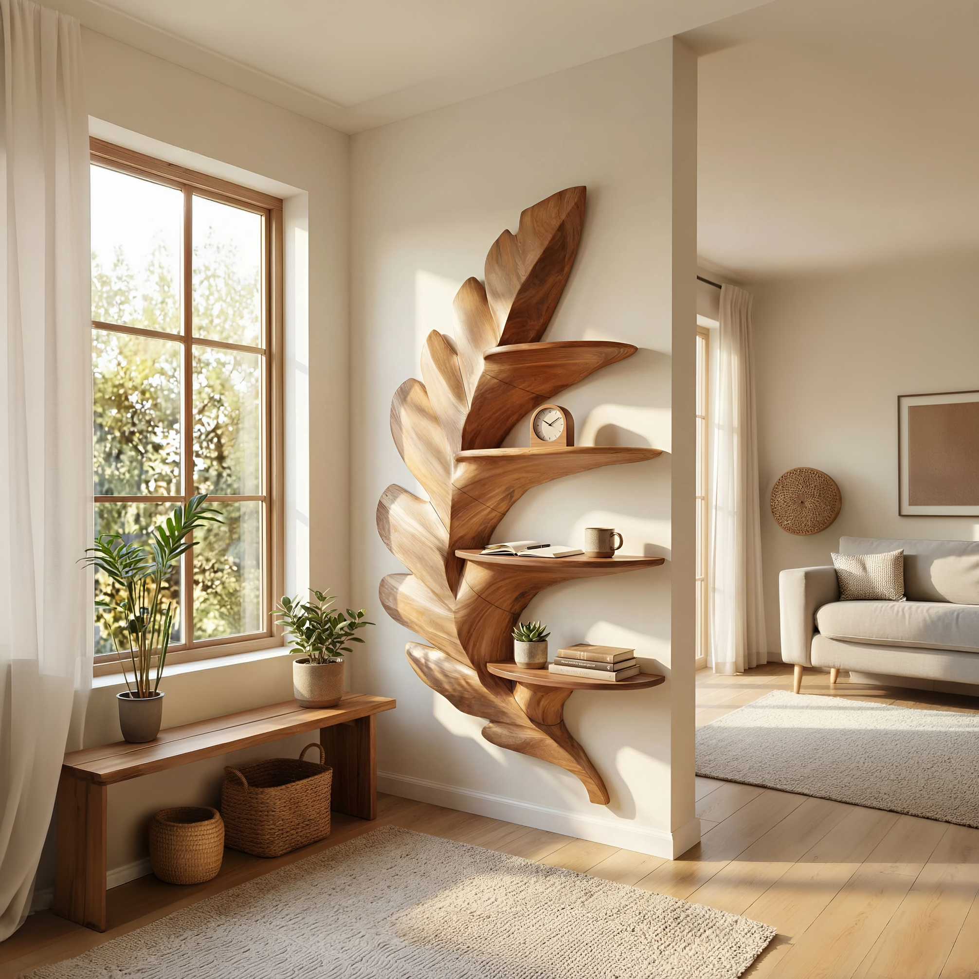 Contemporary Wall Shelf For Home Entrance Decor SILDTTNWMS043