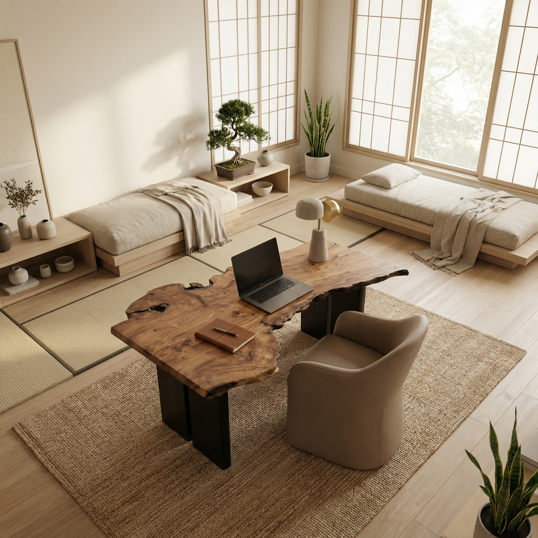 Modern Office Desk For Home Office And Workspace SINLSADK099